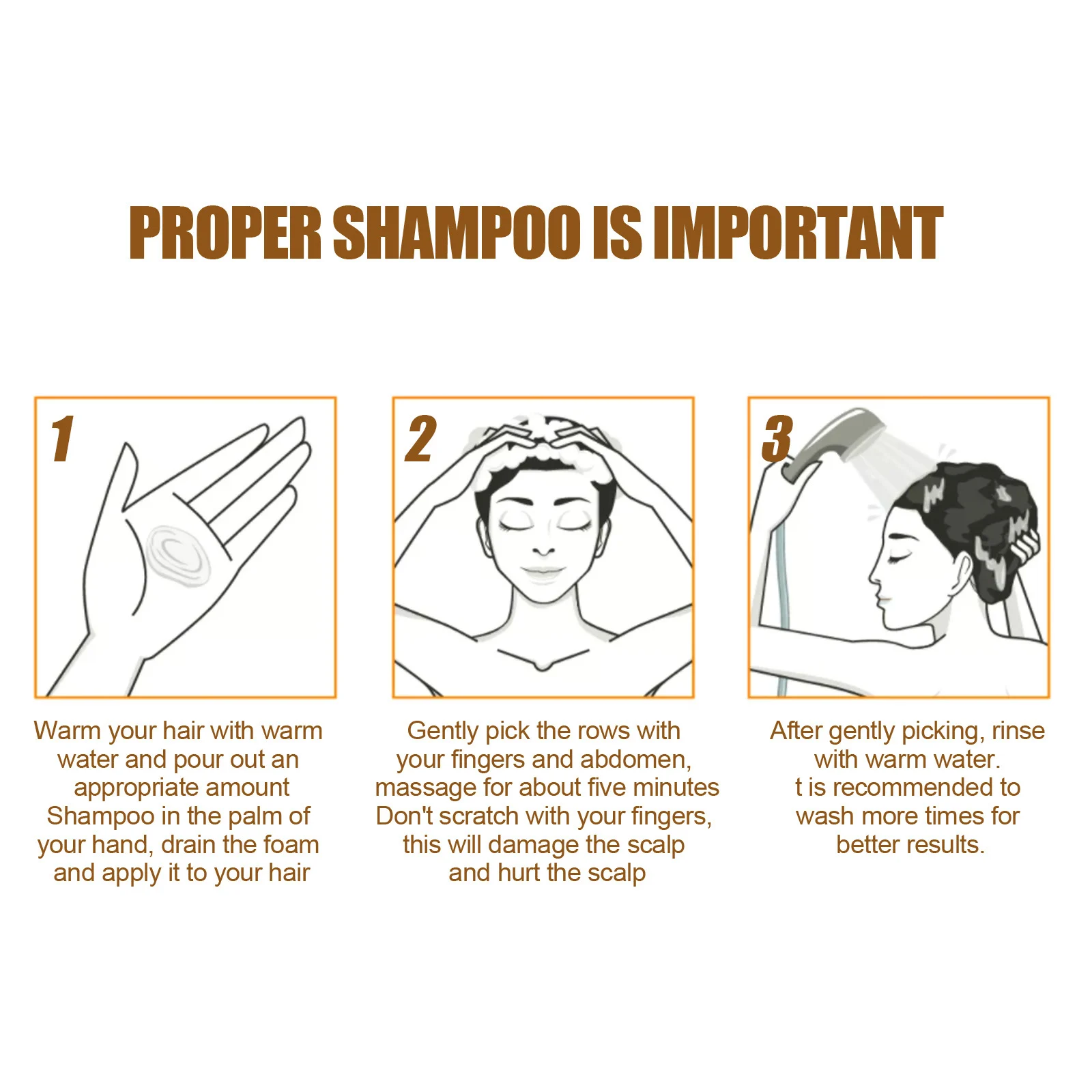 Ginger Anti-Hair Loss Shampoo Moisturizes Hair Follicles Reduces Shedding 100ml 3 ginger anti hair loss shampoo 100ml cih 3ata2v4d desc 3