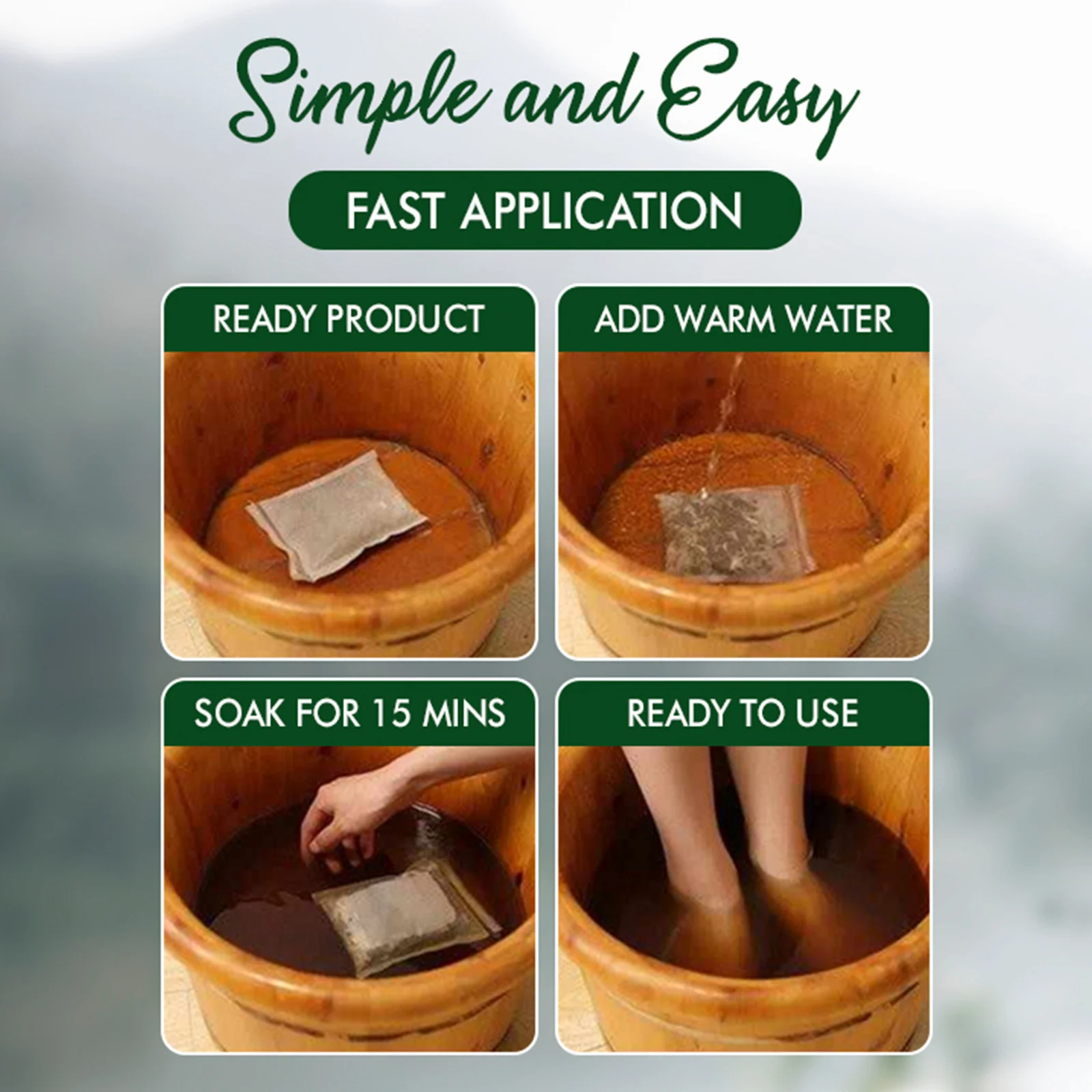 Ginger Foot Soak Lymphatic Drainage Detox Sachets 10pcs - Reduces Swelling, Muscle Pain & Stiffness 3 ginger foot soak lymphatic drainage detox sachets 10pcs cih gwz55xvd desc 3