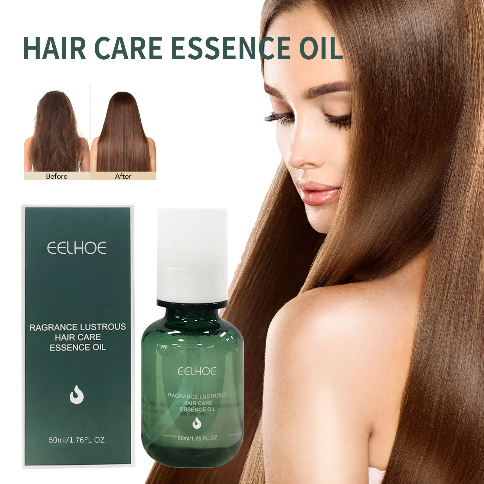 Hair Care Essence Oil 50ml Nourishing Treatment for Dry Damaged Hair Repair & Shine 2 hair care essence oil 50ml cih keax278s desc 2
