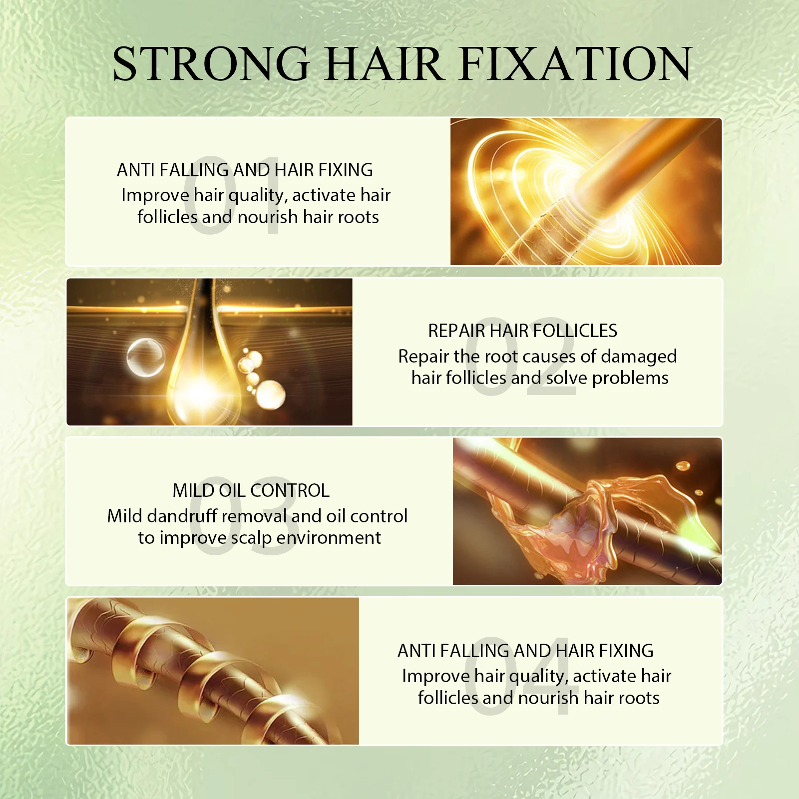 Hair Care Essence Oil 50ml Nourishing Treatment for Dry Damaged Hair Repair & Shine 5 hair care essence oil 50ml cih keax278s desc 5