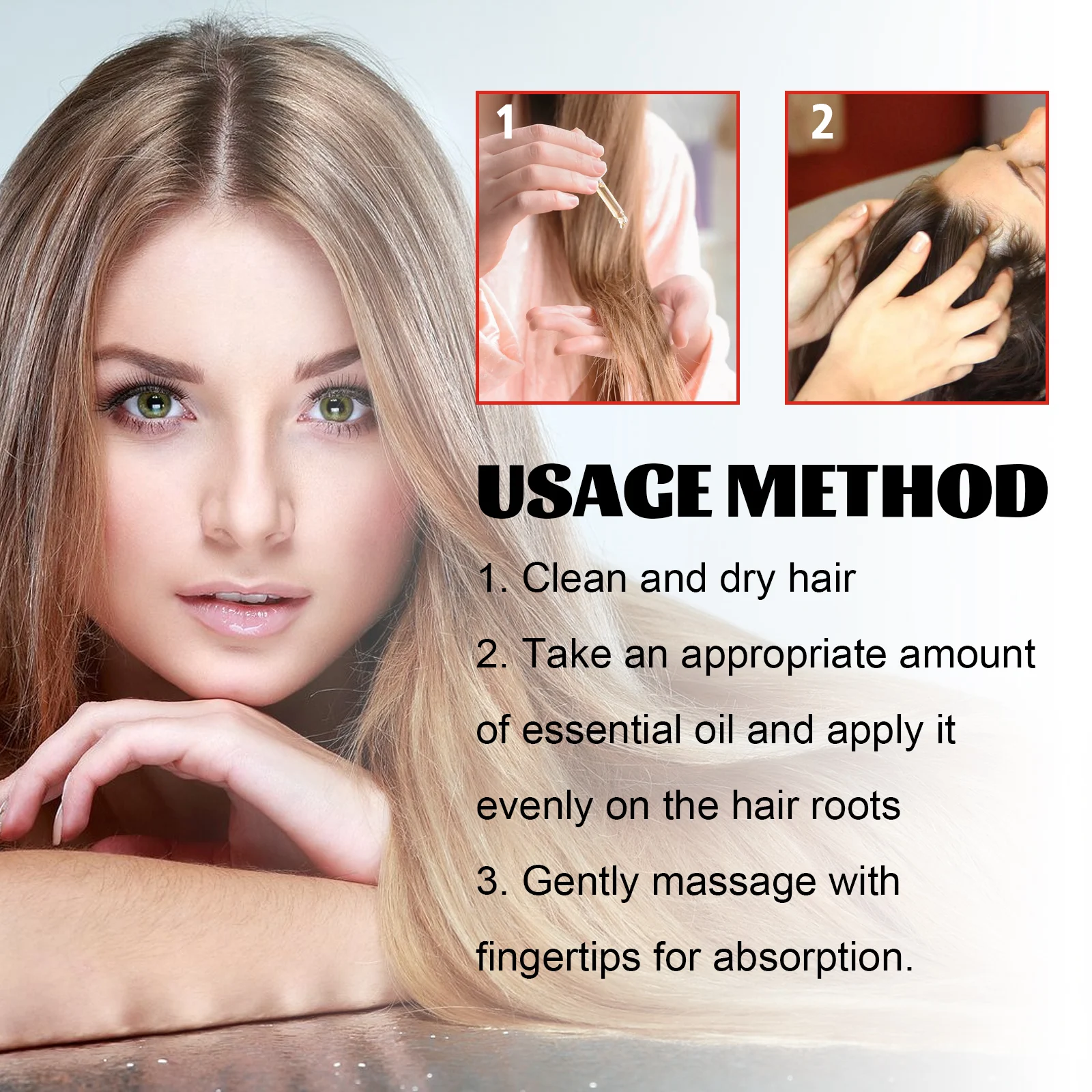 OUHOE Hair Care Oil with Plant Extracts - Reduces Hair Loss, Dandruff Control, Scalp Nourishment 4 hair care oil treatment cih 9fzju5dc desc 4