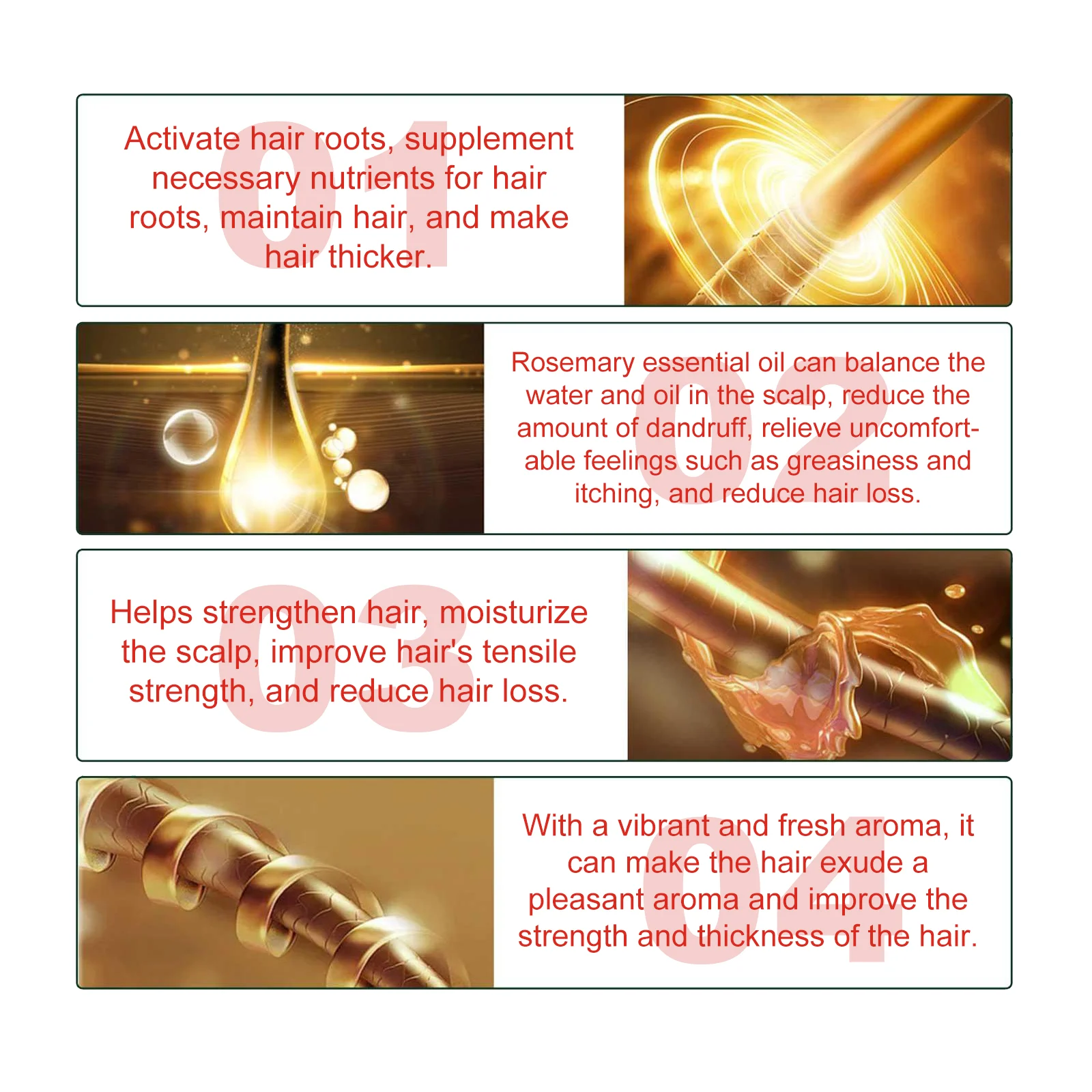 OUHOE Hair Care Oil with Plant Extracts - Reduces Hair Loss, Dandruff Control, Scalp Nourishment 5 hair care oil treatment cih 9fzju5dc desc 5