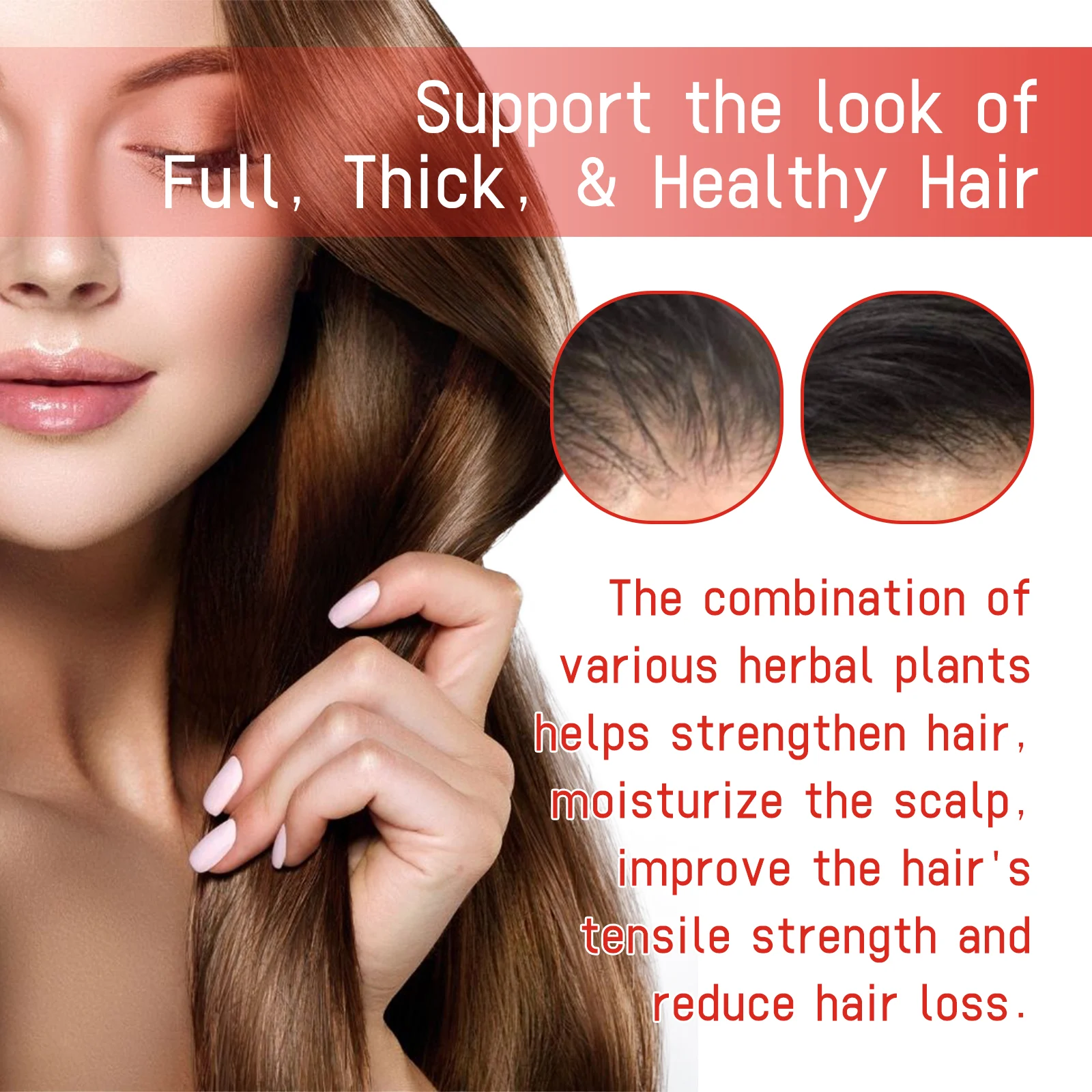 OUHOE Hair Care Oil with Plant Extracts - Reduces Hair Loss, Dandruff Control, Scalp Nourishment 8 hair care oil treatment cih 9fzju5dc desc 8