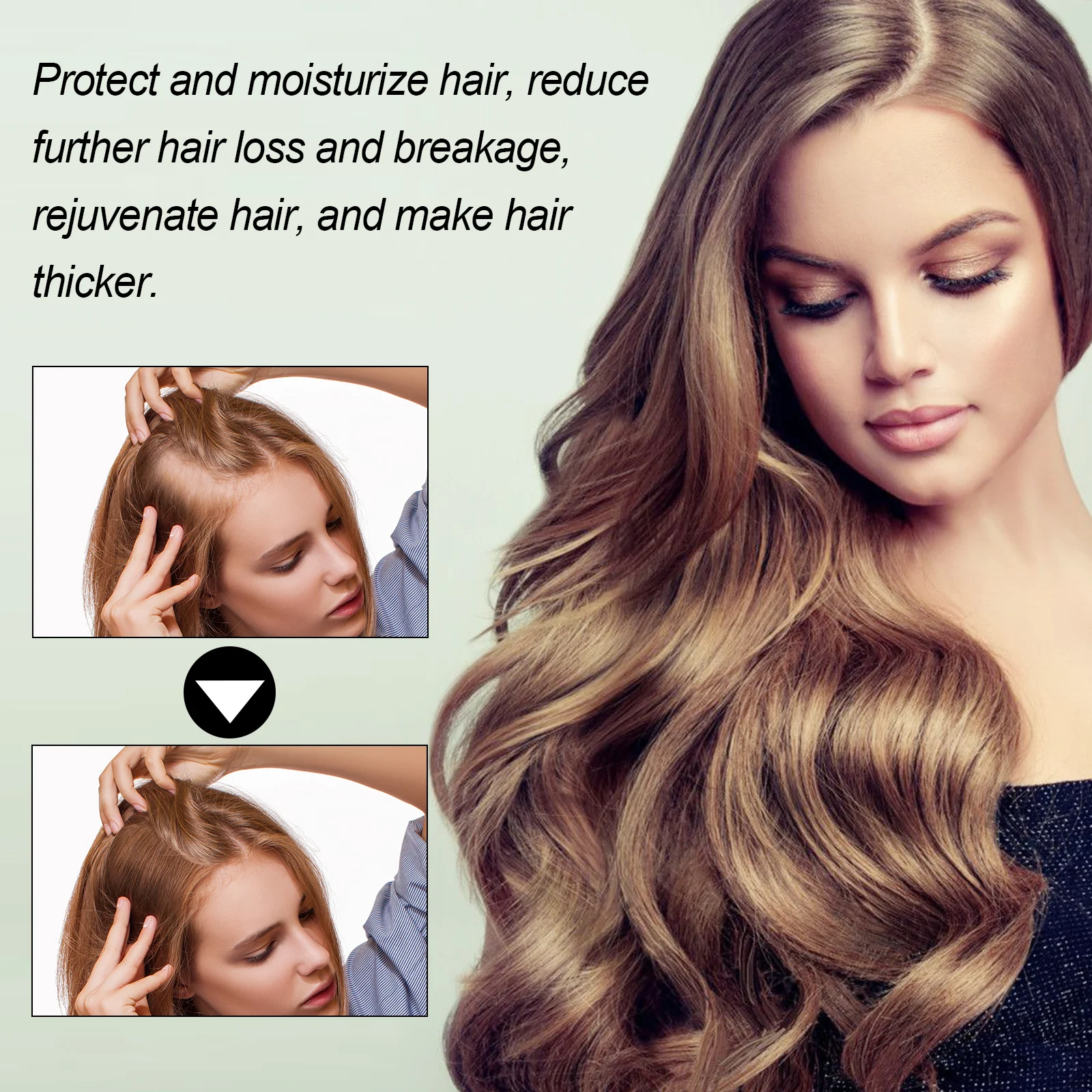 OUHOE Hair Growth Oil for Thicker Hair, Reduces Hair Loss, Nourishes Roots 9 hair growth oil essence cih g4j7tfk7 desc 9