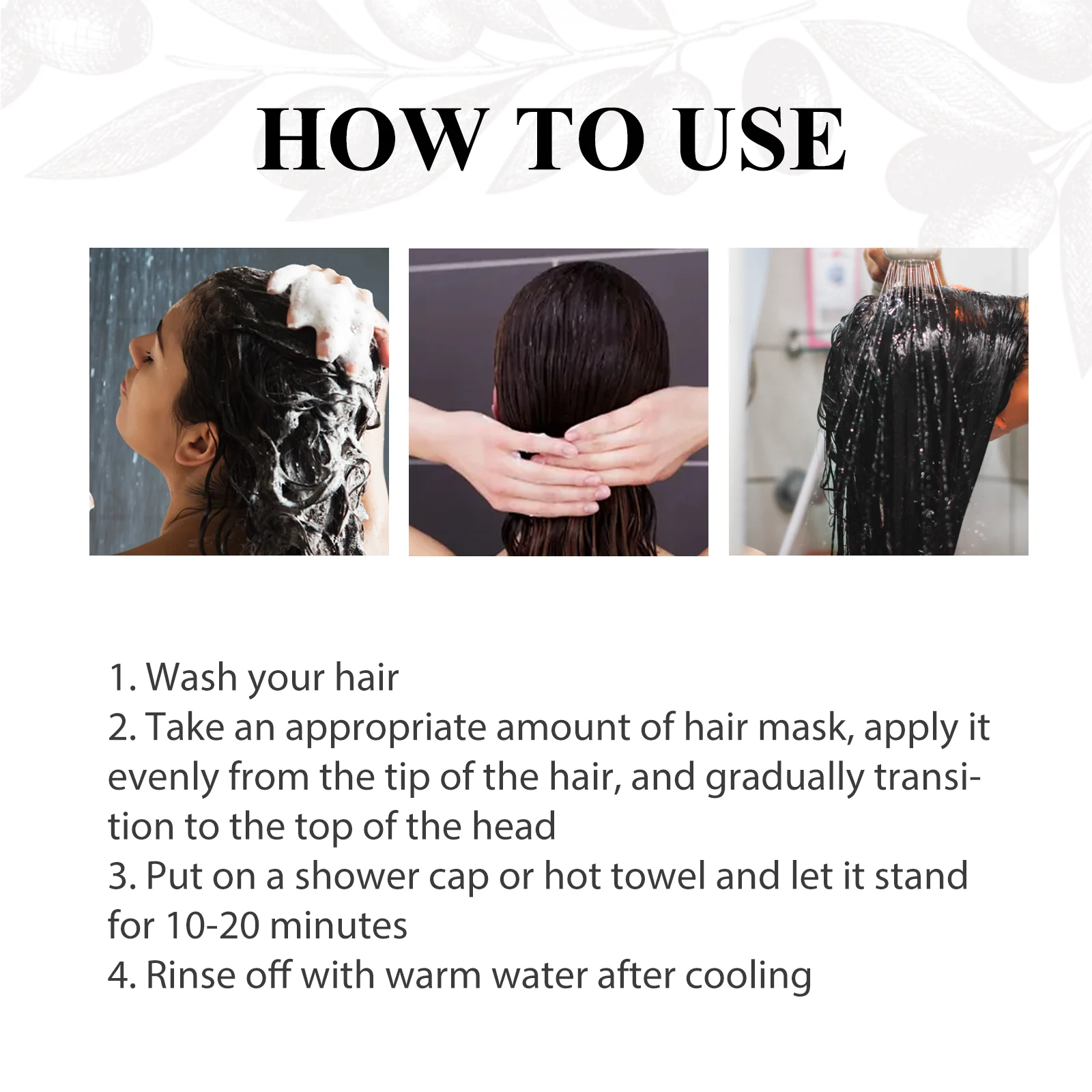 Hair Mask for Frizzy Dry Damaged Hair Repair and Smoothing 50ml 4 hair mask frizzy dry damaged hair repair smoothing 50ml cih 84hc5gtu desc 4