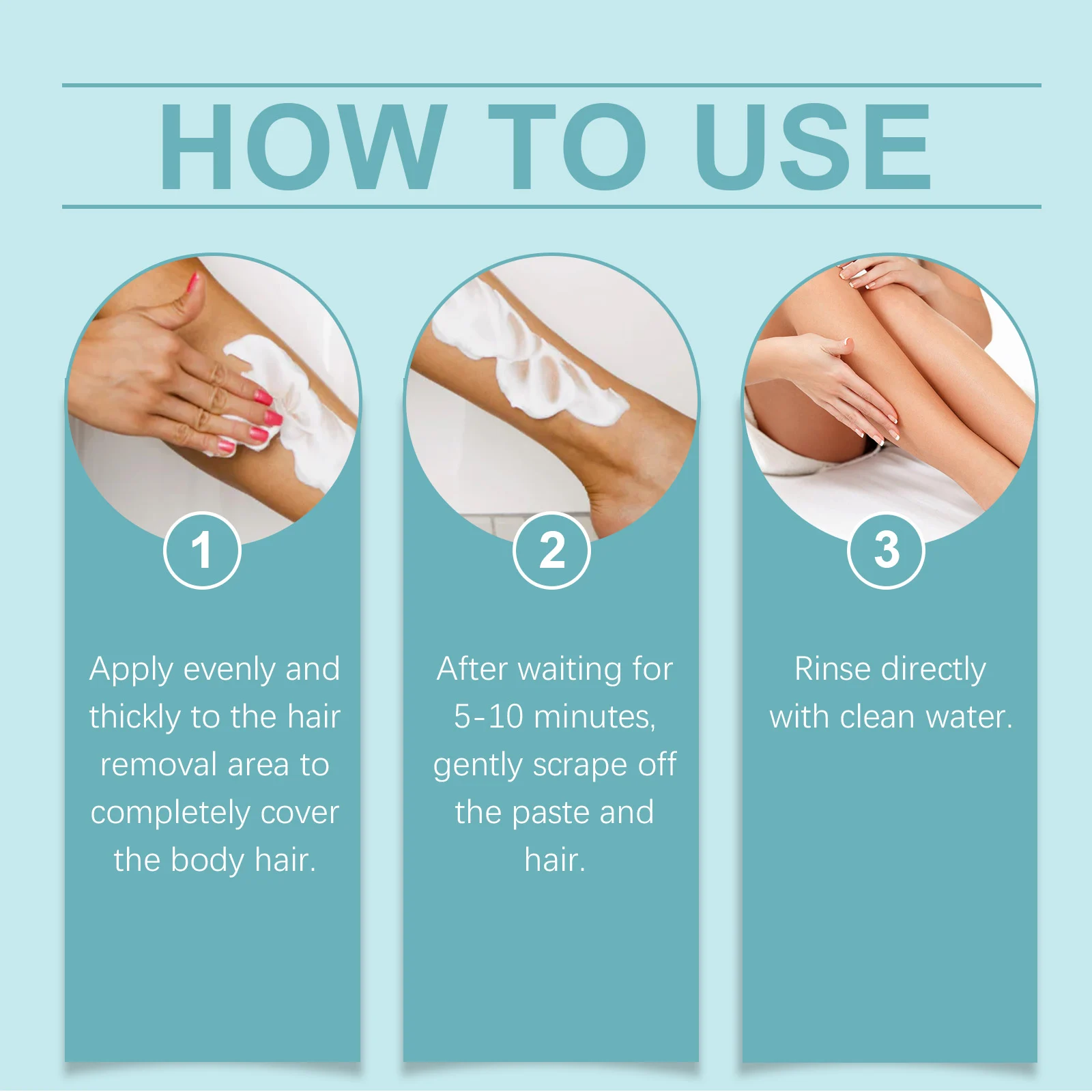 Hair Removal Cream Gentle Care Spray for Armpits Legs Bikini Full Body, 100g 4 hair removal cream gentle care spray 100g cih bmkcga9e desc 4