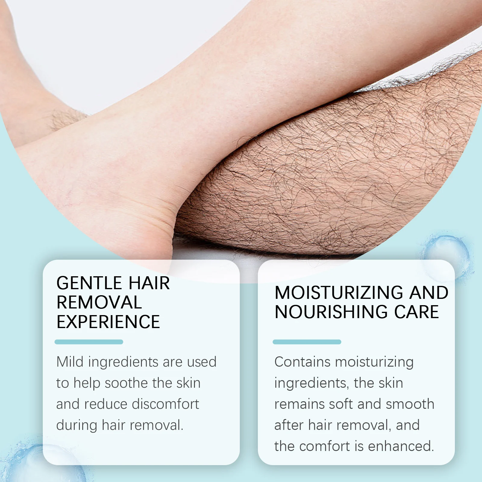 Hair Removal Cream Gentle Care Spray for Armpits Legs Bikini Full Body, 100g 8 hair removal cream gentle care spray 100g cih bmkcga9e desc 8