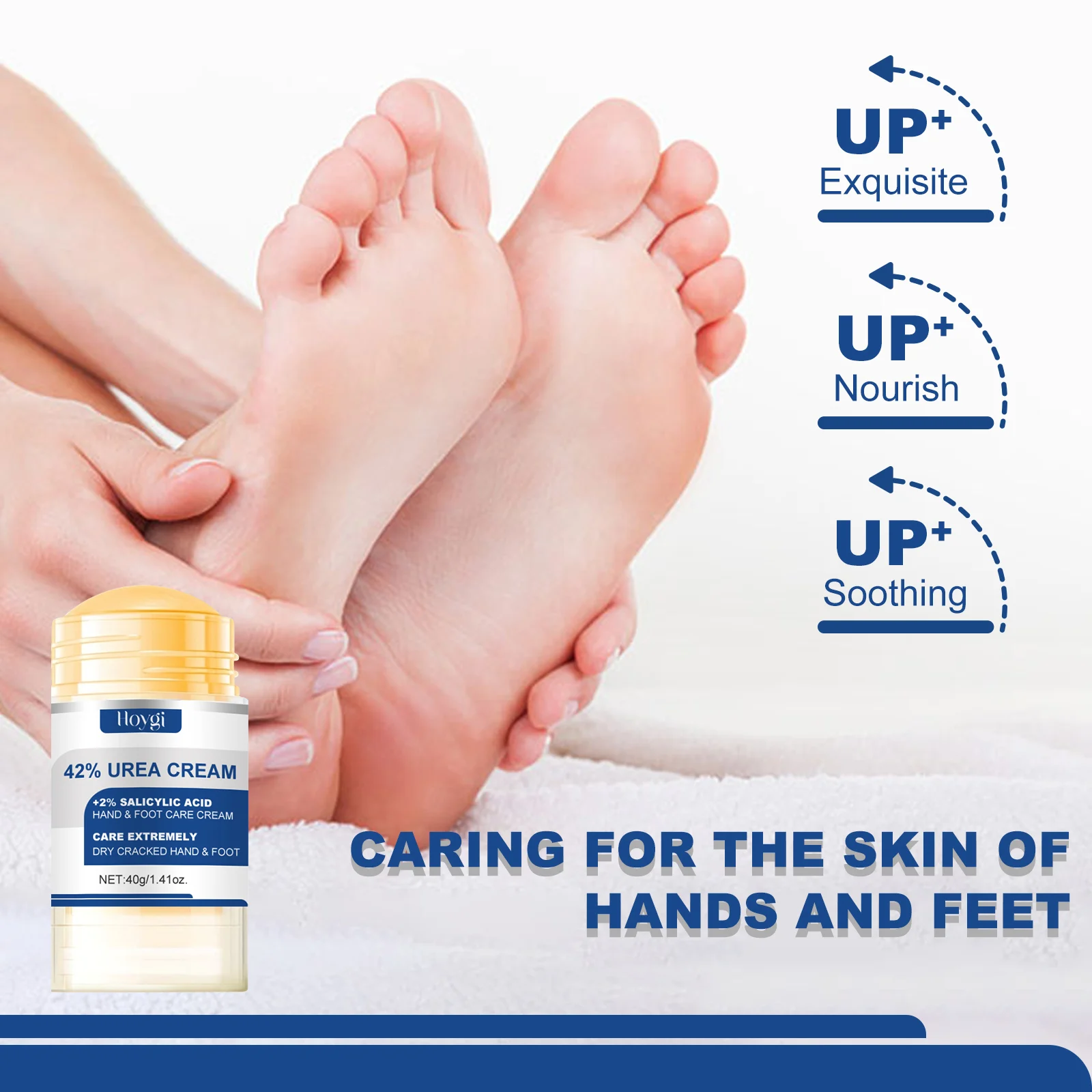 Hoygi Hand & Foot Care Cream Stick with Urea and Salicylic Acid for Dry Cracked Skin 6 hand foot care cream stick cih agdgu7r8 desc 6