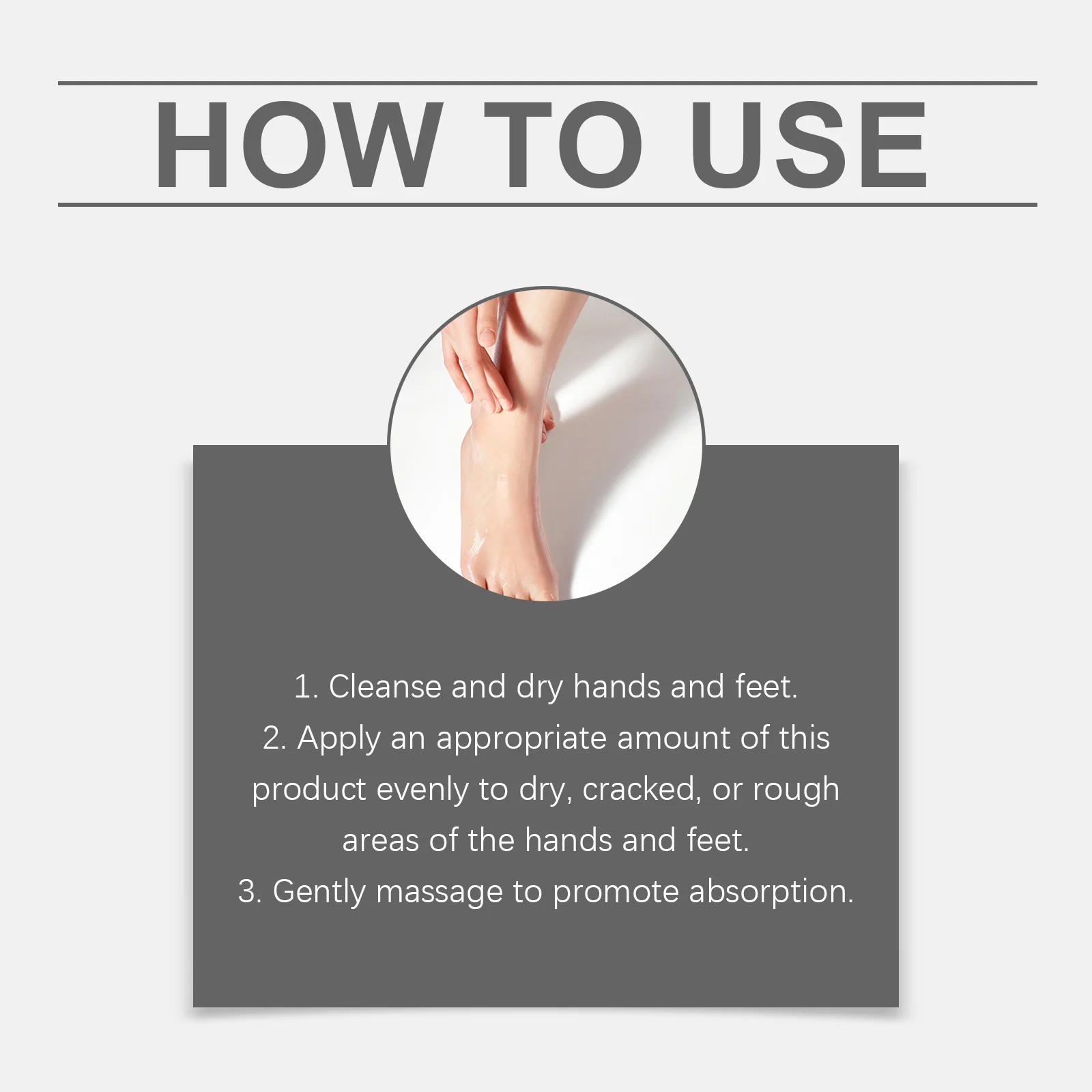 OceAura Hand & Foot Cream for Dry Cracked Skin, Long-Lasting Moisturizing, Soothes & Softens 4 hand foot moisturizing cream der ujbejq5y desc 4