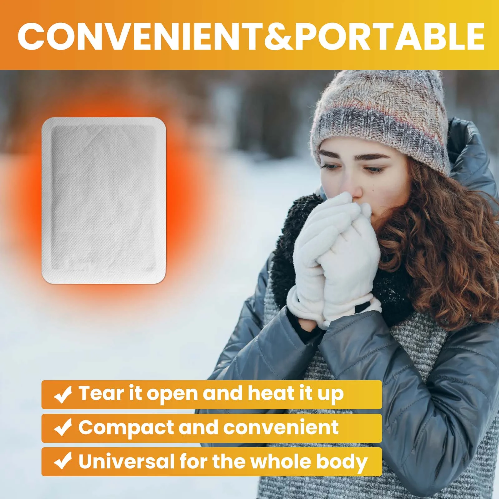 OUHOE Hand Warmers - Air Activated Self-Heating Pads for Cold Weather 5 hand warmers self heating pads cih 9wbdwnub desc 5