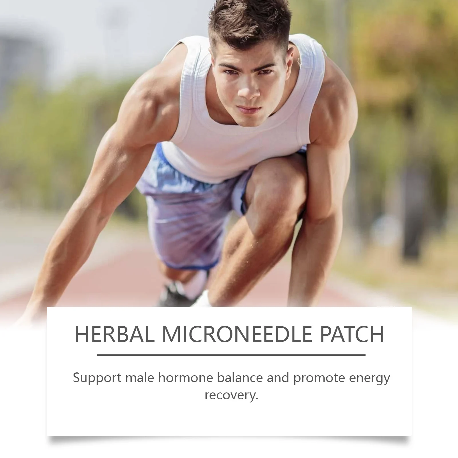 Herbal Microneedle Body Patch for Men Support Hormone Balance & Stress Relief 9 Pieces 11 herbal microneedle body patch men hormone balance stress relief der cy9qz67a desc 11