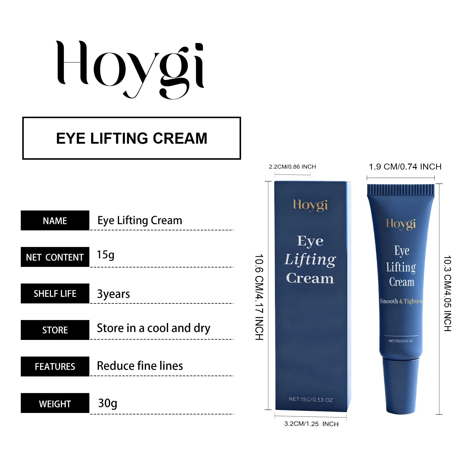 Eye Cream for Wrinkles and Hydration 15g Anti-Aging & Firming Eye Lifting Cream 1 hoygi eye lifting cream 15g der 9akkqgsw desc 1