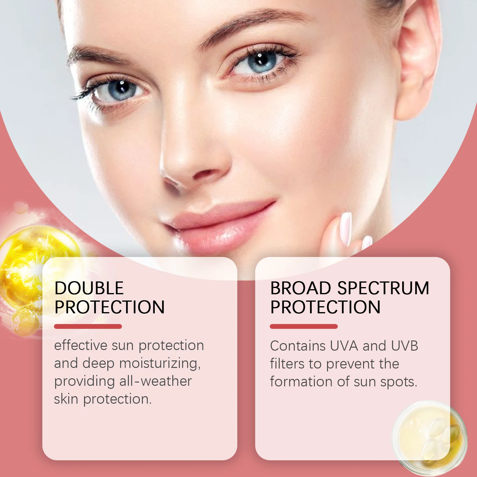 Hydrating Soothing Sun Cream SPF50+ PA++++ For Face & Body, Lightweight Non-Greasy Daily Sunscreen 9 hoygi hydrating soothing sun cream spf50 pa cih rfscmrjr desc 9