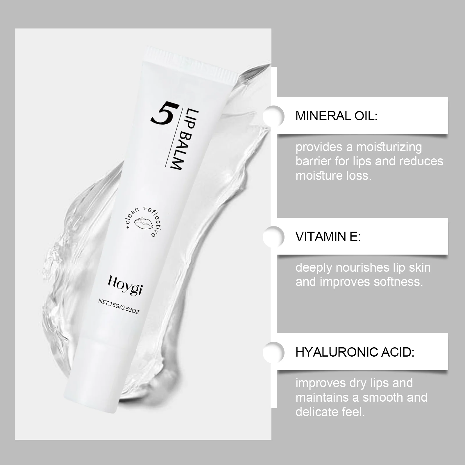 Lip Balm Hydrating Moisturizing 15g for Dry Chapped Lips Repair 8 hoygi lip balm hydrating moisturizing 15g cih 64rt2ja9 desc 8