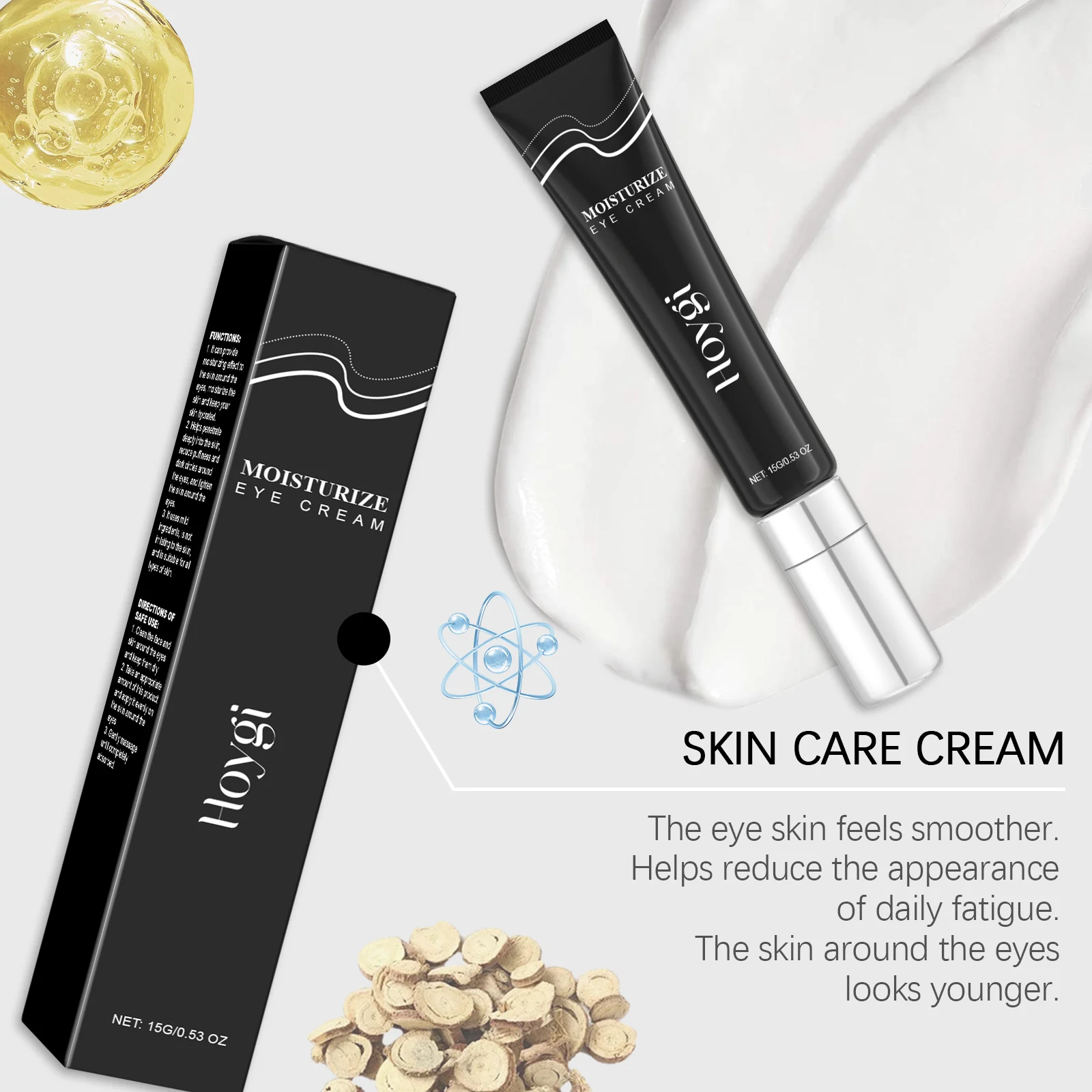 Eye Cream Hydrating Moisturizing Nourishing Reduce Puffiness Dark Circles Fine Lines 15g 7 hoygi moisturizing eye cream 15g cih 2yra5a2w desc 7