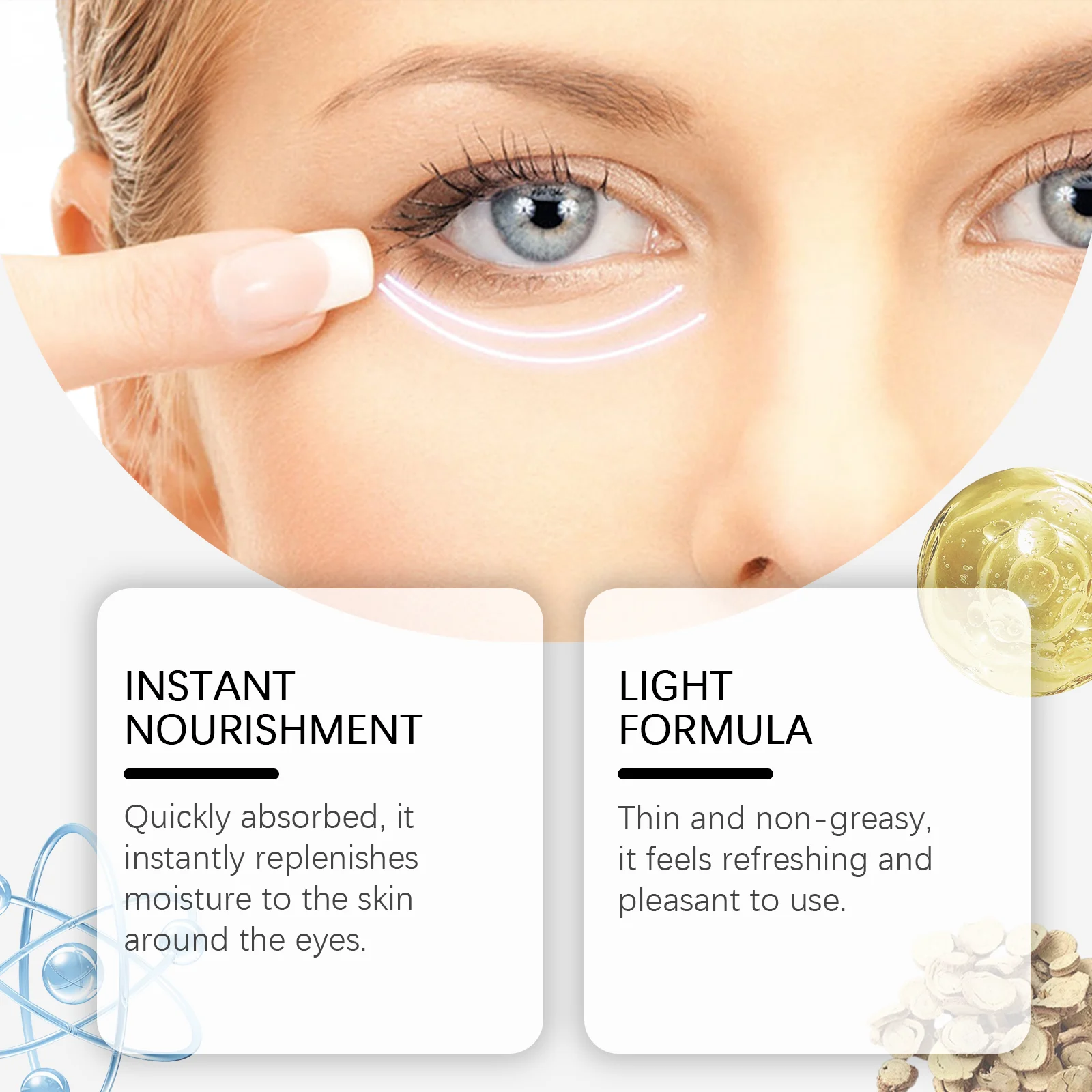 Eye Cream Hydrating Moisturizing Nourishing Reduce Puffiness Dark Circles Fine Lines 15g 9 hoygi moisturizing eye cream 15g cih 2yra5a2w desc 9
