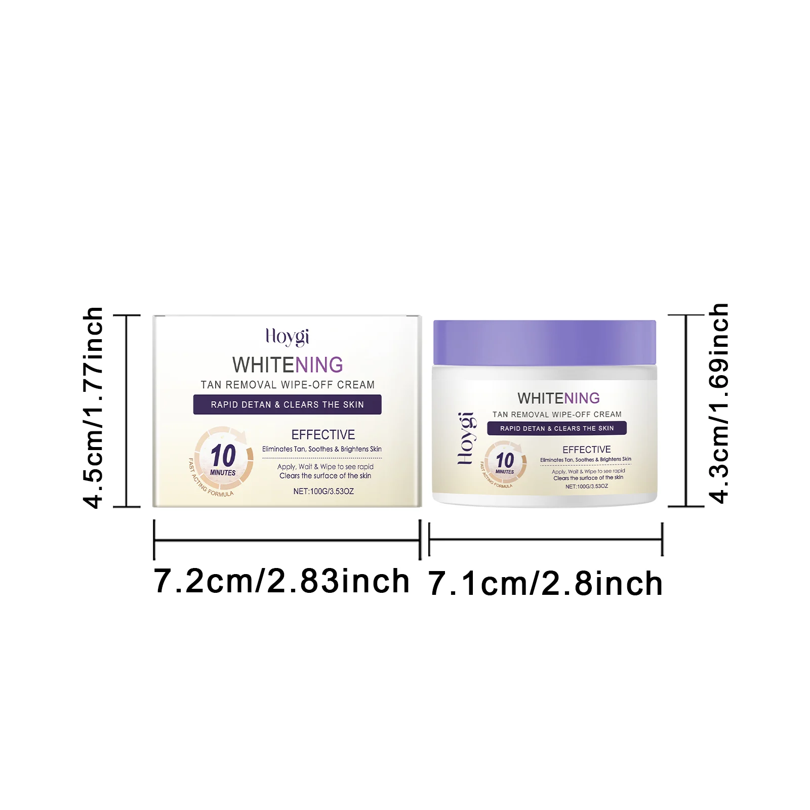 Skin Whitening Body Lotion 100g with Lemon & Aloe Extract for Tan Removal & Moisturizing 1 hoygi skin whitening body lotion 100g cih 7jmgth5v desc 1