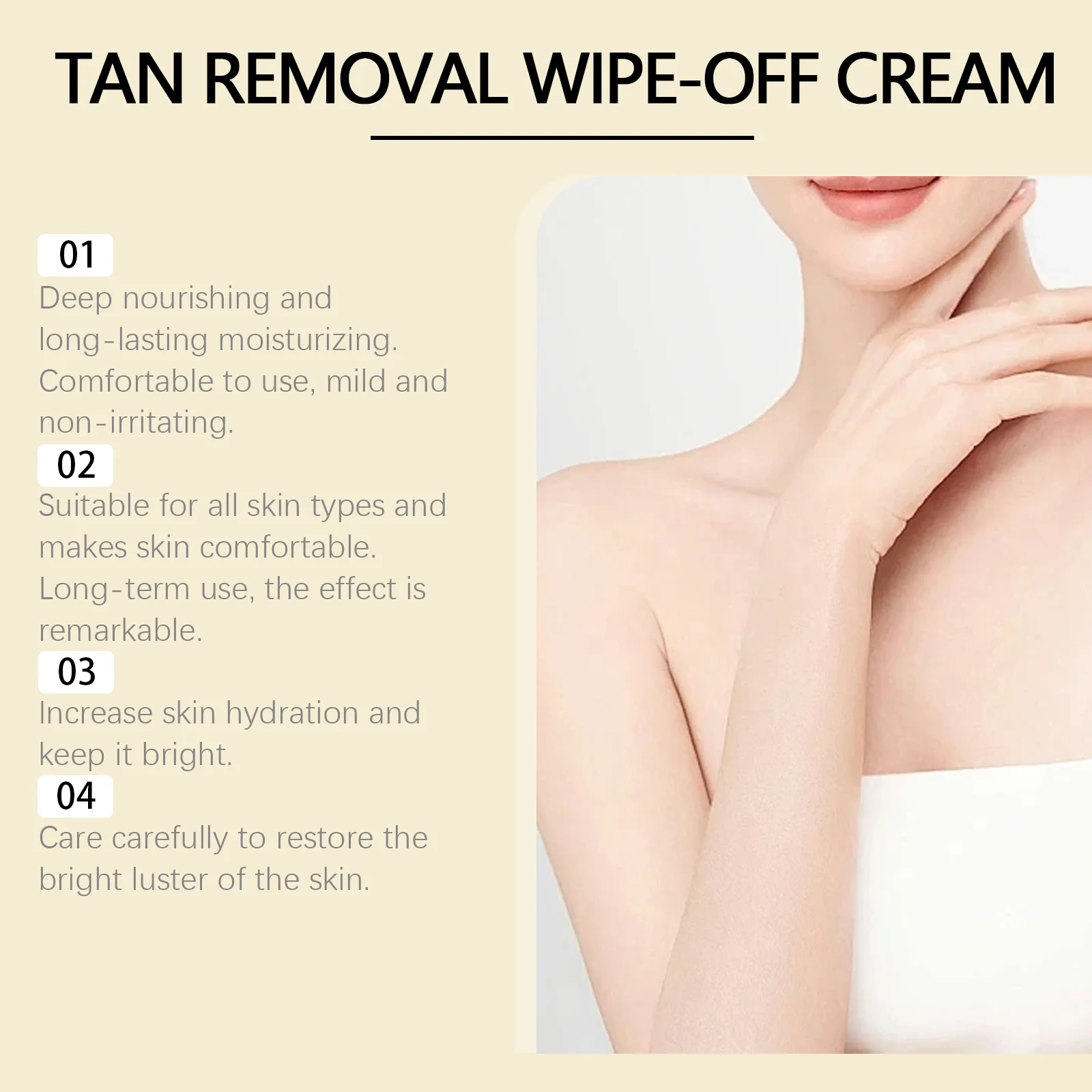 Skin Whitening Body Lotion 100g with Lemon & Aloe Extract for Tan Removal & Moisturizing 5 hoygi skin whitening body lotion 100g cih 7jmgth5v desc 5 1
