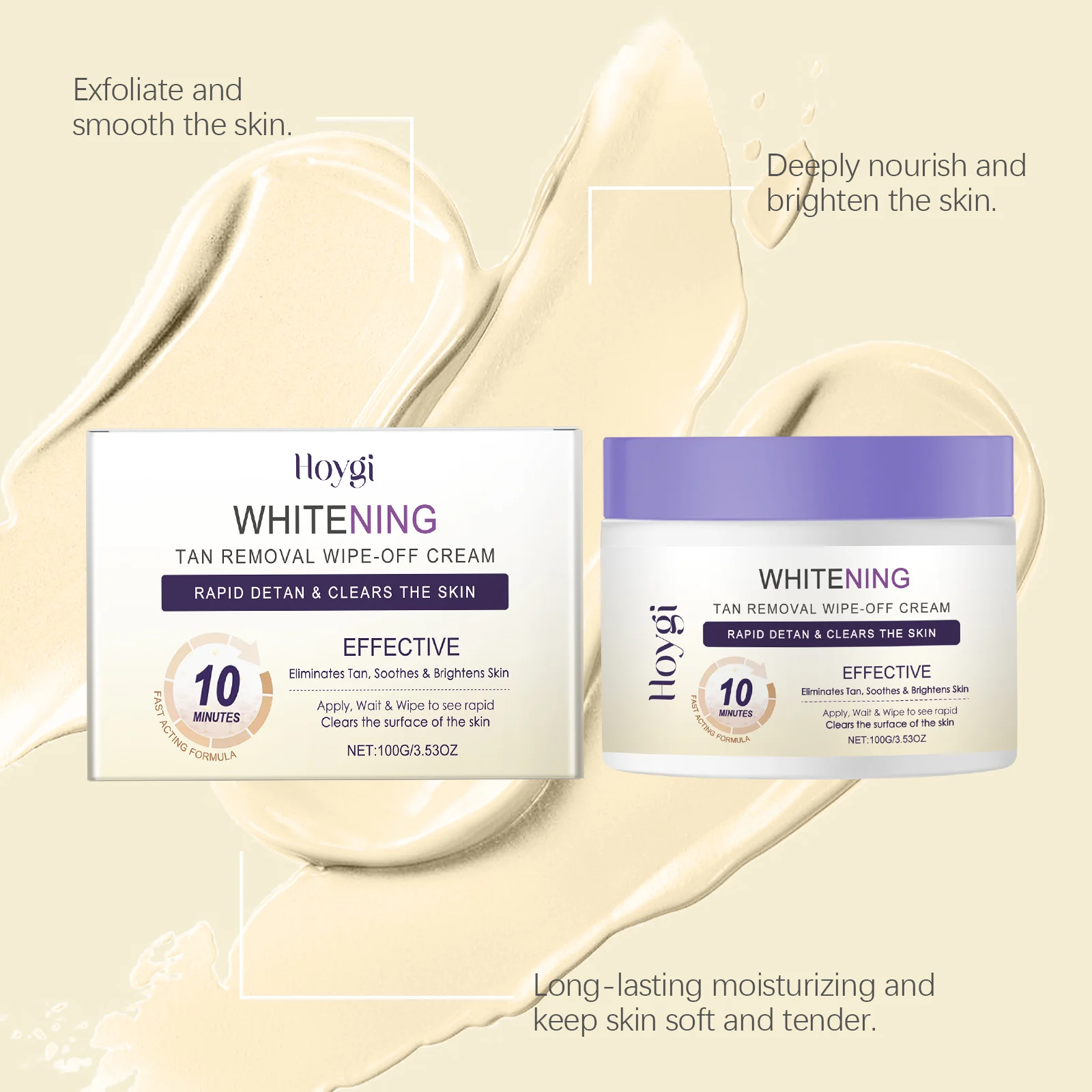 Skin Whitening Body Lotion 100g with Lemon & Aloe Extract for Tan Removal & Moisturizing 7 hoygi skin whitening body lotion 100g cih 7jmgth5v desc 7