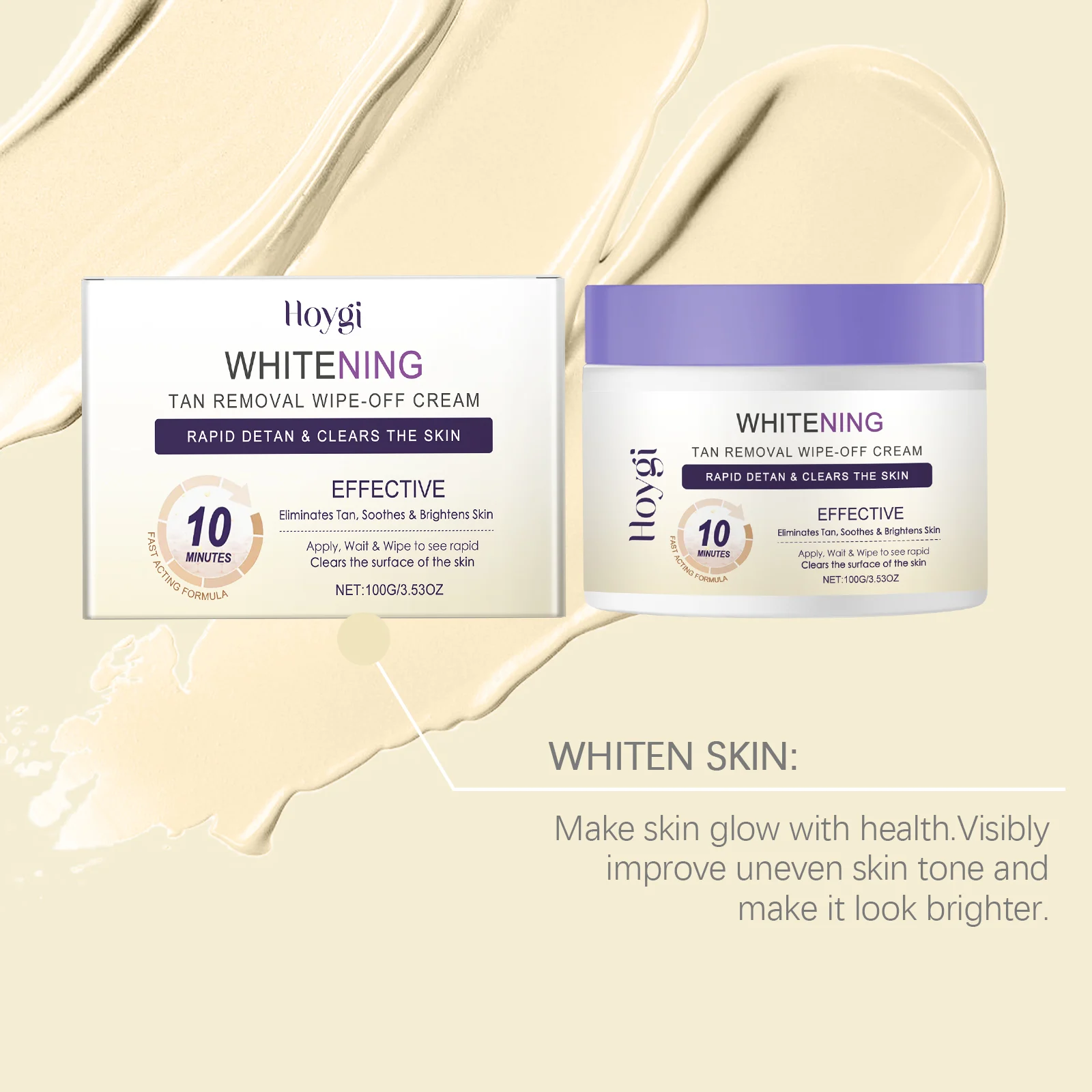Skin Whitening Body Lotion 100g with Lemon & Aloe Extract for Tan Removal & Moisturizing 8 hoygi skin whitening body lotion 100g cih 7jmgth5v desc 8