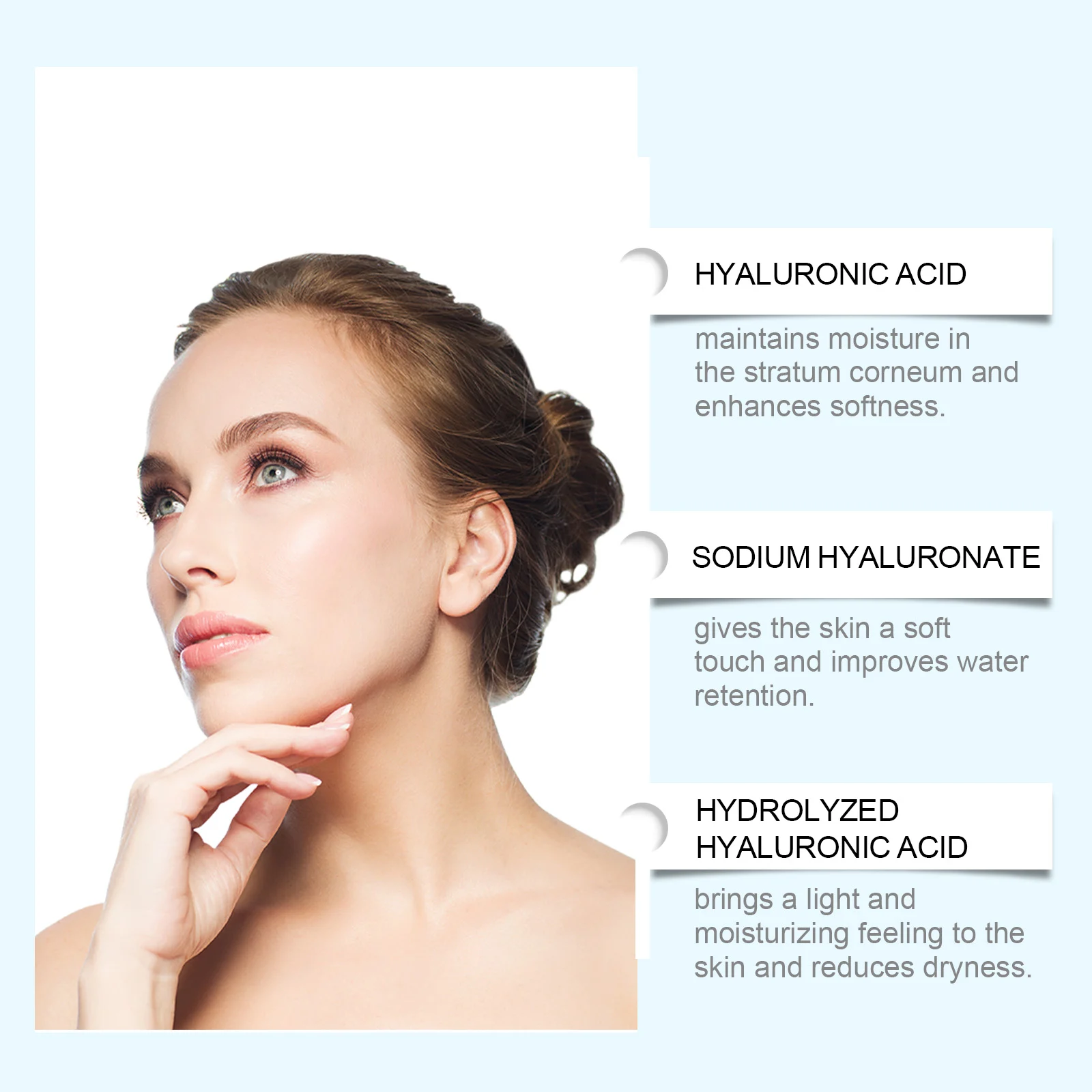 Hyaluronic Acid Face Cream Deep Moisturizing Brightening 50g 5 hyaluronic acid face cream deep moisturizing brightening 50g cih 24bcfghy desc 5