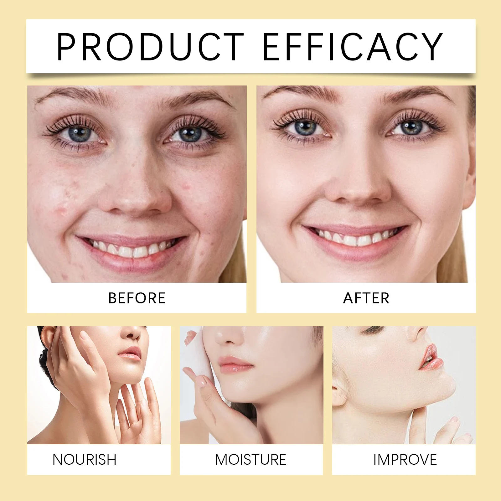 Hyaluronic Acid Facial Serum 30ml Hydrating Brightening Anti-Dryness with Coconut & Collagen 12 hyaluronic acid facial serum 30ml cih marabx3c desc 12
