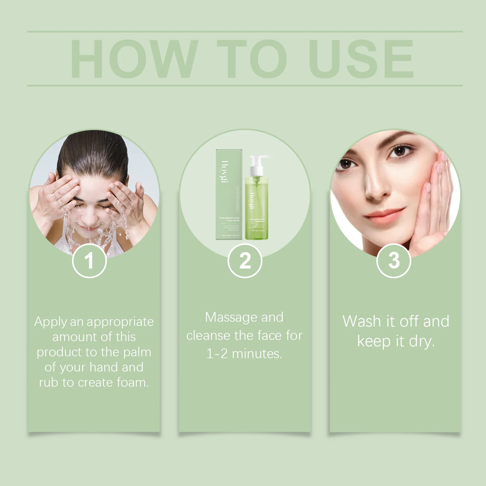 Hyaluronic Acid Gentle Cleansing Gel Cleanser 100ml for Clean Pores & Hydrated Skin 4 hyaluronic acid gentle cleansing gel 100ml cih jw7yah9e desc 4 1