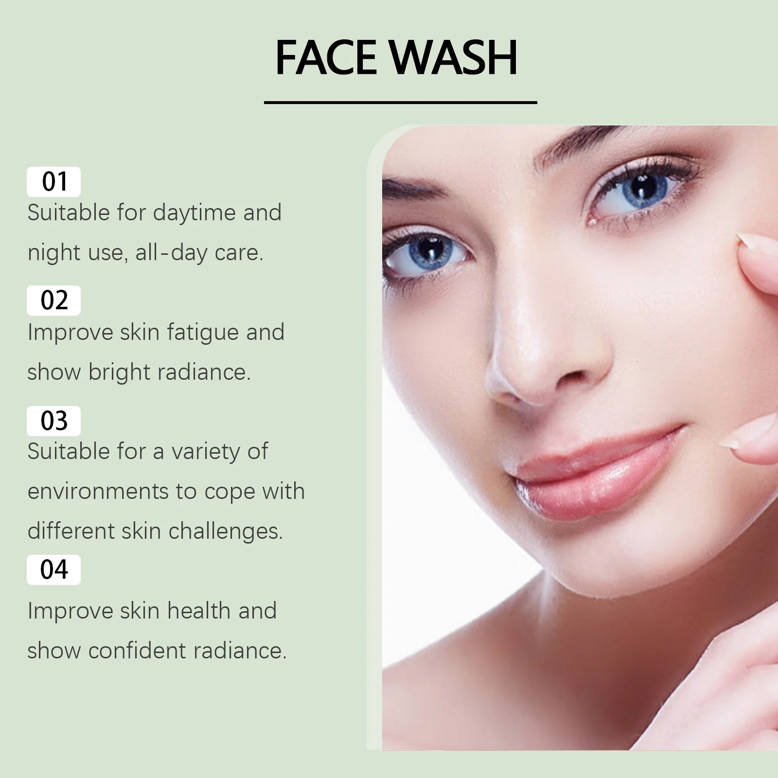 Hyaluronic Acid Gentle Cleansing Gel Cleanser 100ml for Clean Pores & Hydrated Skin 8 hyaluronic acid gentle cleansing gel 100ml cih jw7yah9e desc 8