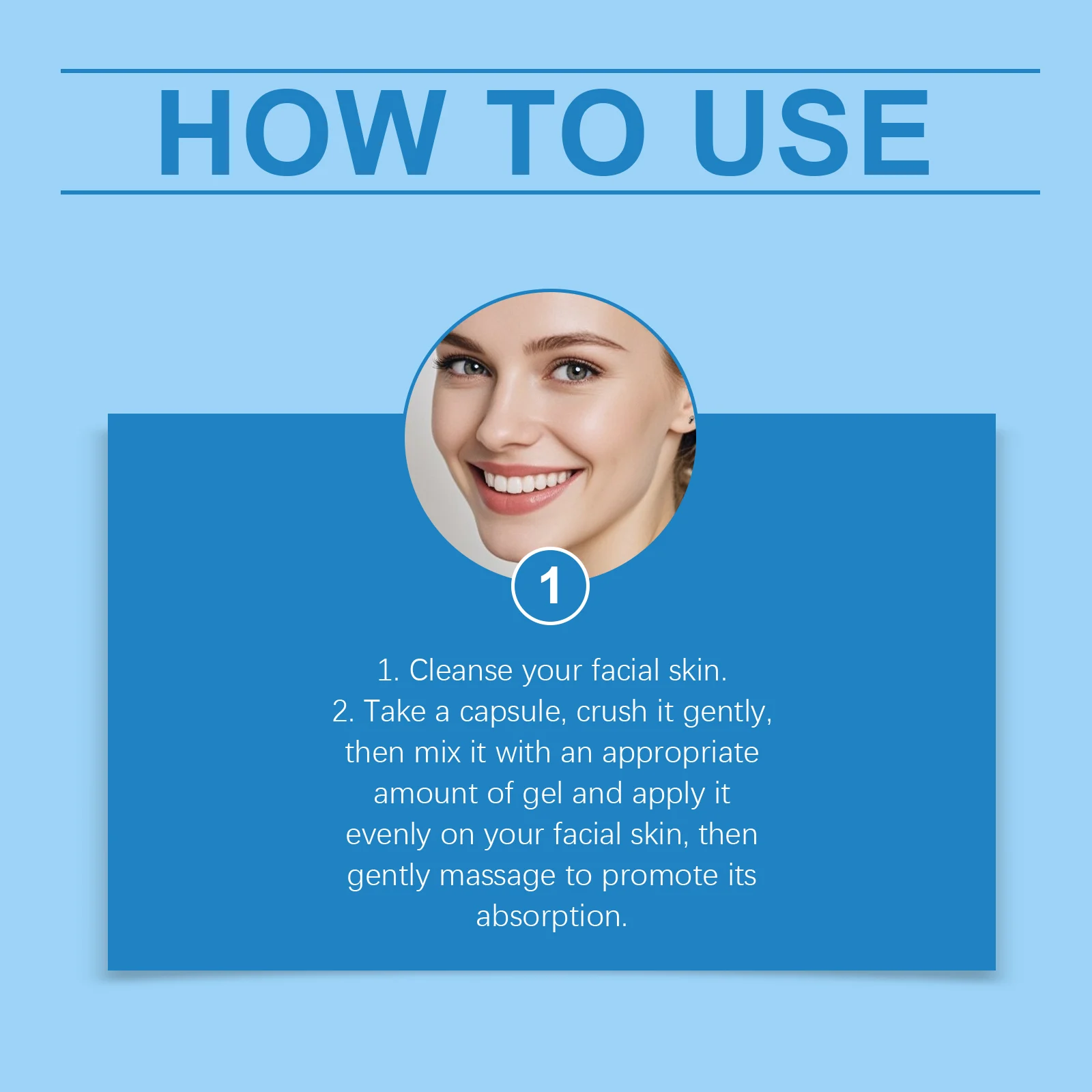 Hyaluronic Acid Moisturizing Capsule Cream 55g Hydrating Gel with Blue Capsule for Soft Skin 4 hyaluronic acid moisturizing capsule cream 55g der 2fyk8wzh desc 4
