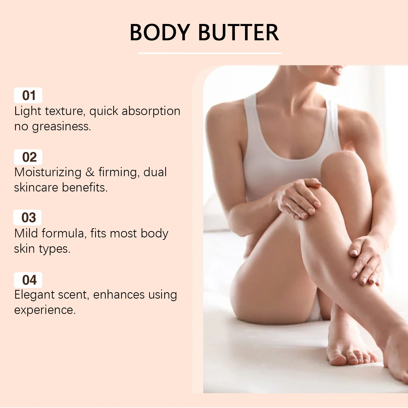OceAura Hydrating Body Cream with Hyaluronic Acid for Moisture and Firming 6 hydrating body cream der db34r79w desc 6