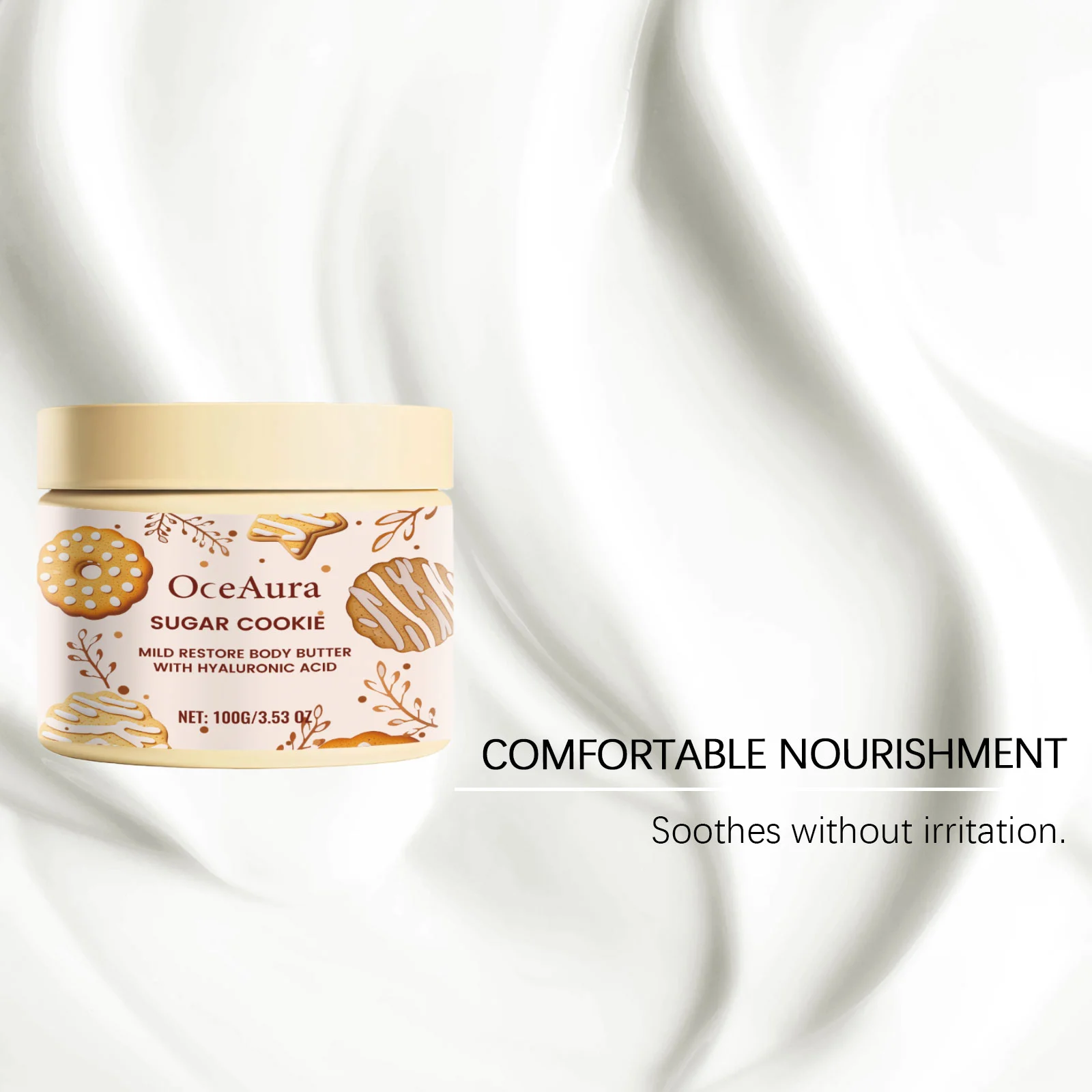 OceAura Hydrating Body Cream with Hyaluronic Acid for Moisture and Firming 8 hydrating body cream der db34r79w desc 8