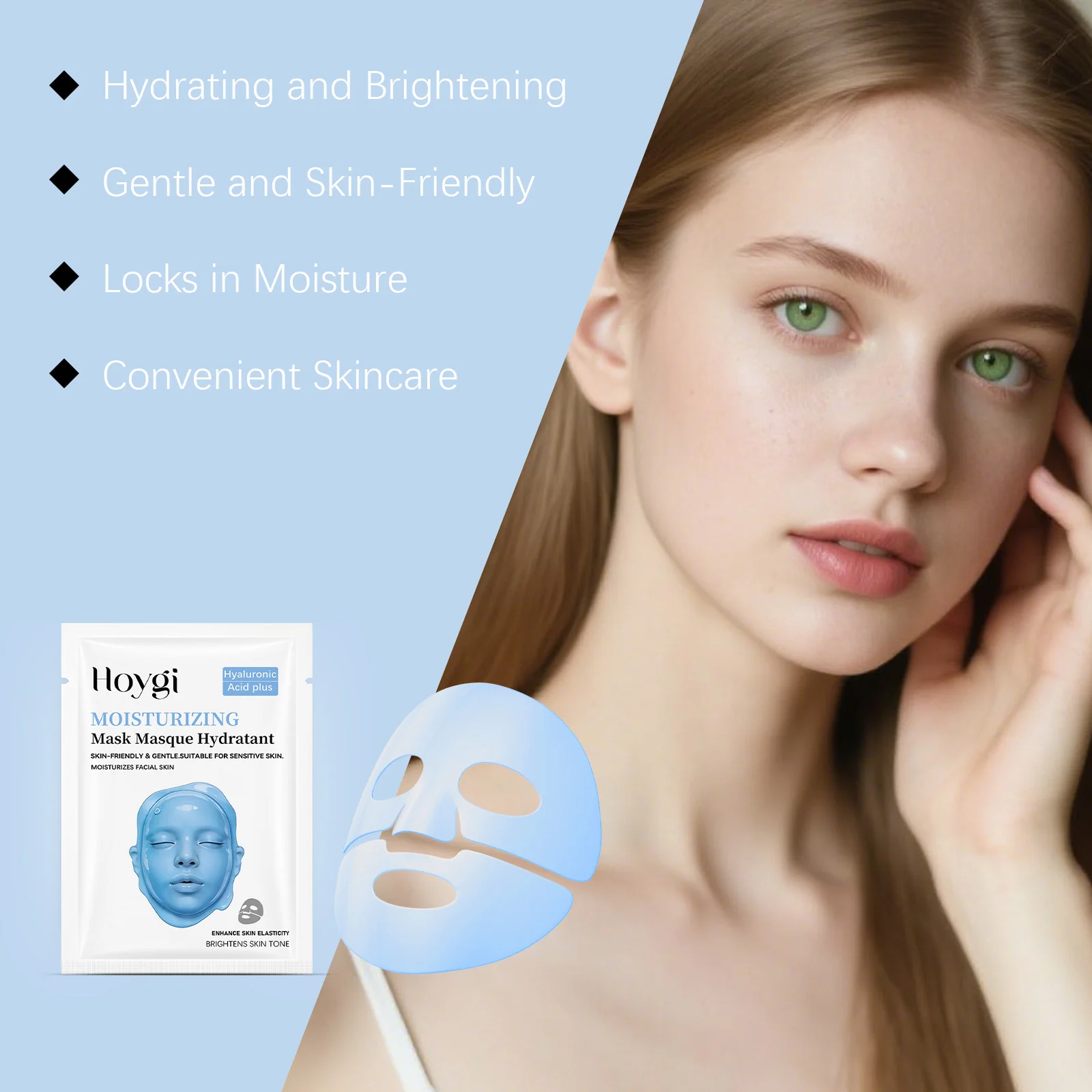 Hydrating Brightening Face Mask Sheet 1pc with Hyaluronic Acid & Arginine 9 hydrating brightening face mask sheet cih g3etqcg5 desc 9