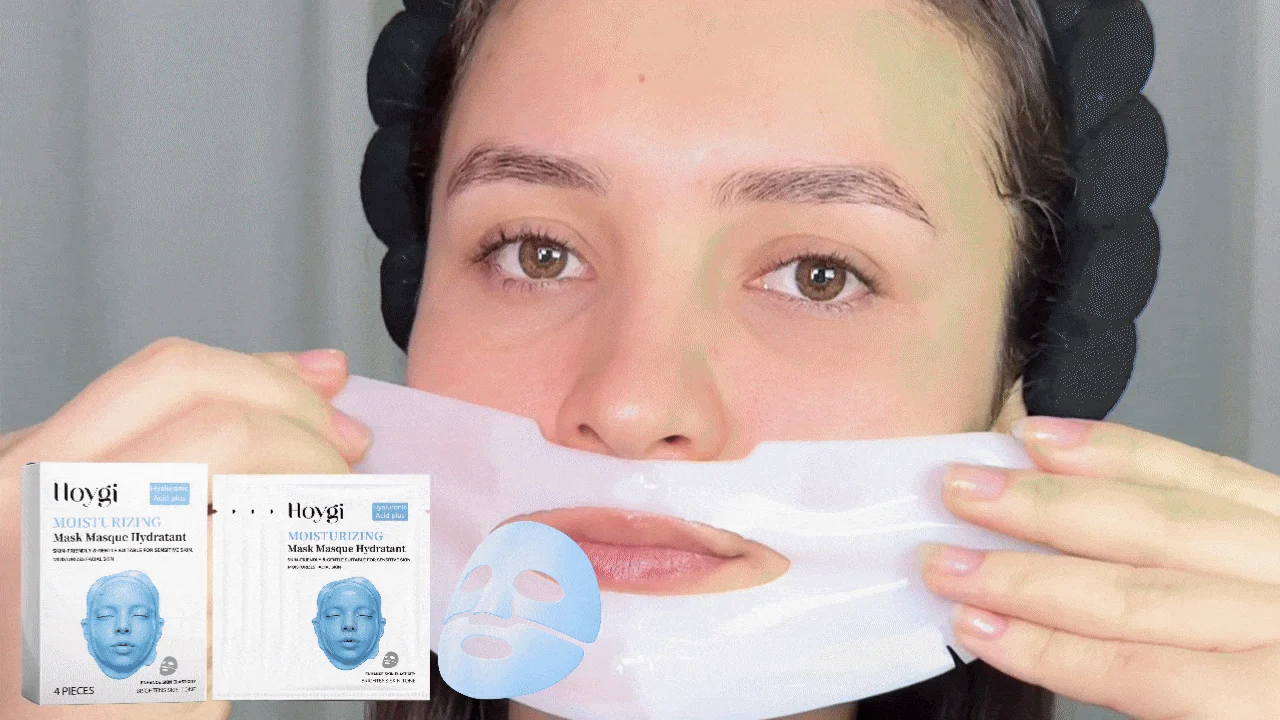 Hydrating Brightening Mask 4pcs with Arginine and Hyaluronic Acid for Glowing Skin 1 hydrating brightening mask 4pcs cih kzpzc3zj desc 1