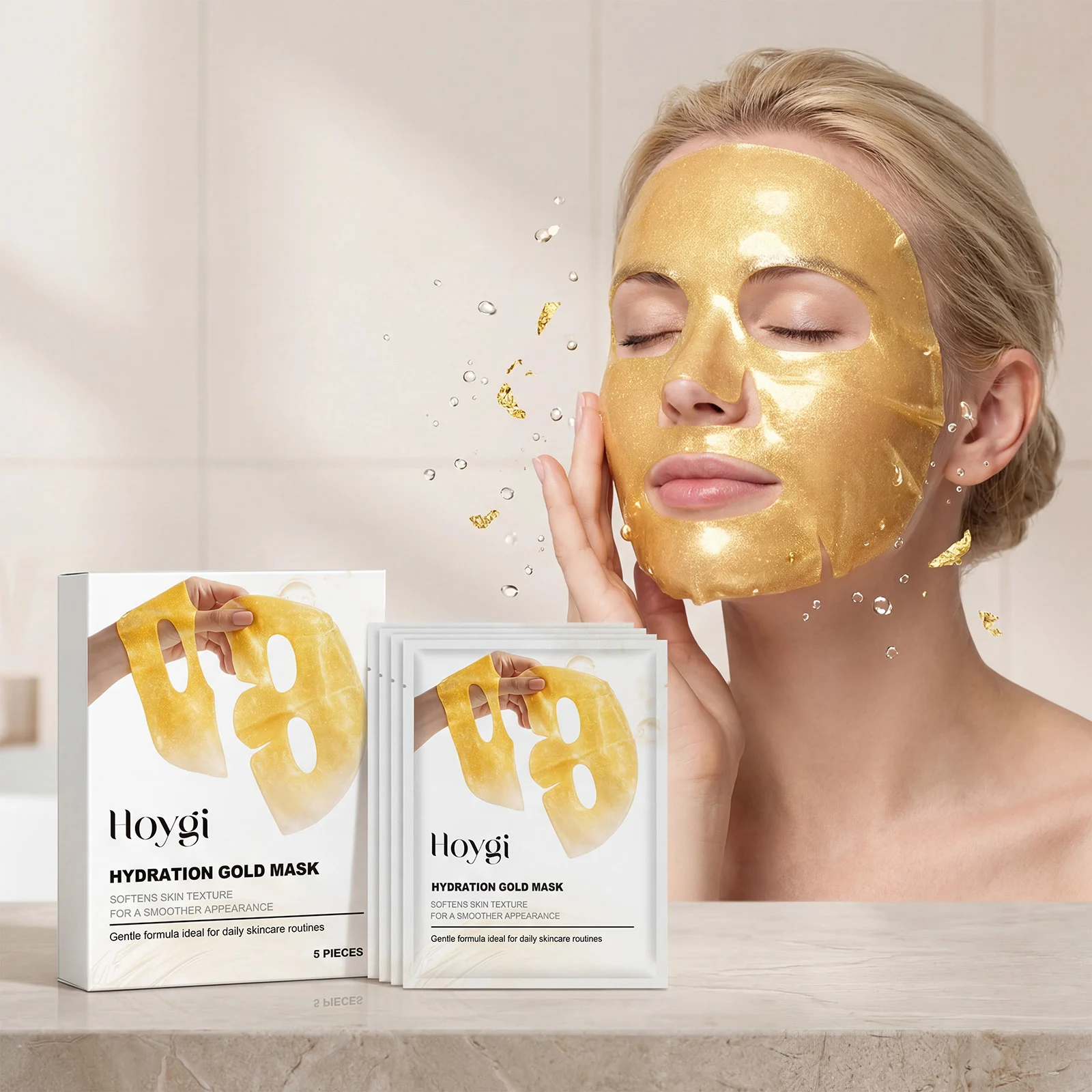 Hydrating Face Mask Box - Gentle Nourishing & Firming Skincare Sheet Mask 2 hydrating face mask sheet cih 5y7vav5p desc 2
