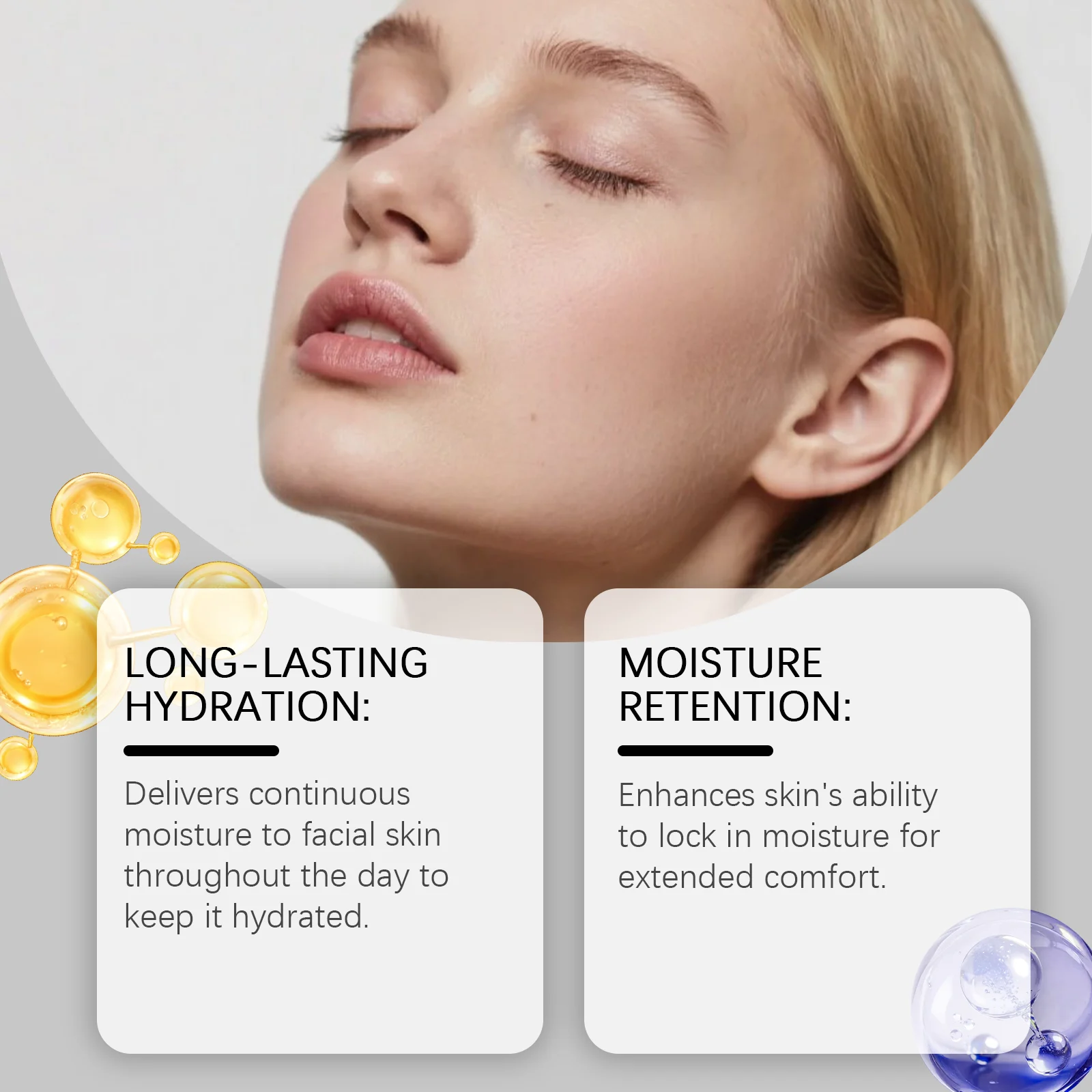 Hoygi Elastic Radiance Facial Cream Hydrating Moisturizer with Hyaluronic Acid & Peptide 5 hydrating facial moisturizer cream der s6x7g362 desc 5