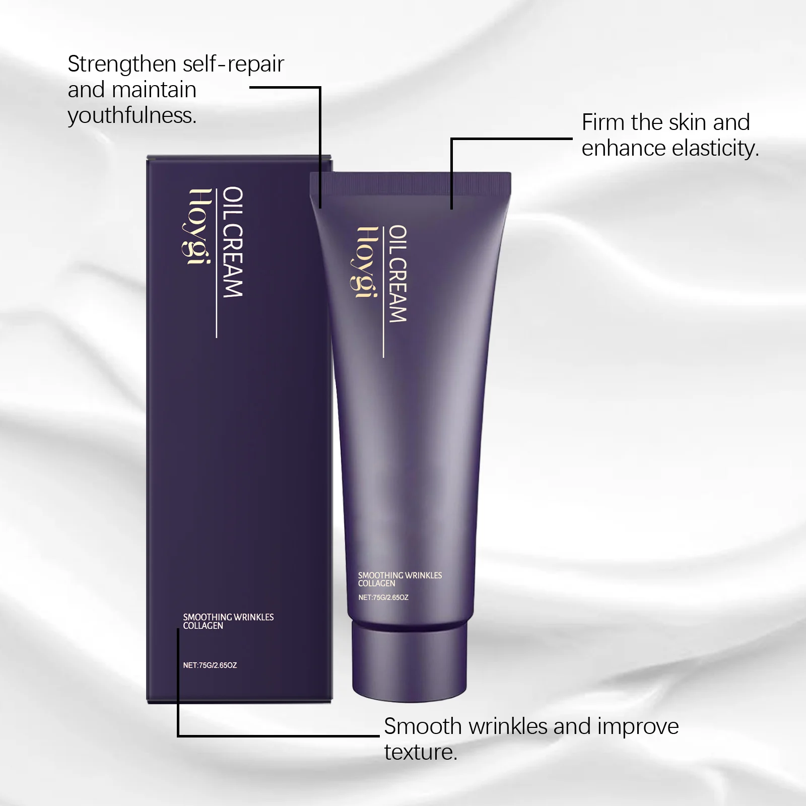 Hoygi Hydrating & Anti-Wrinkle Moisturizing Cream with Collagen 7 hydrating firming moisturizer cream cih ysz4n5nx desc 7