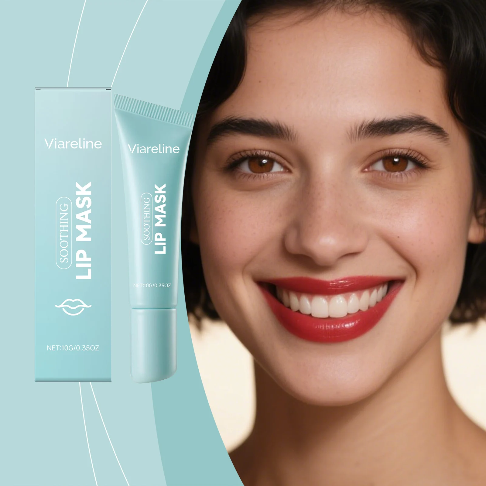Hydrating Lip Mask 10g Soothing Moisturizing Overnight Treatment for Dry Lips 2 hydrating lip mask 10g der dp9kg8rp desc 2