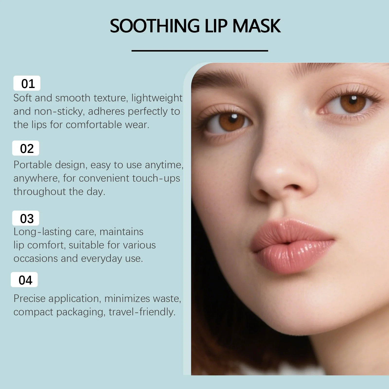 Hydrating Lip Mask 10g Soothing Moisturizing Overnight Treatment for Dry Lips 6 hydrating lip mask 10g der dp9kg8rp desc 6