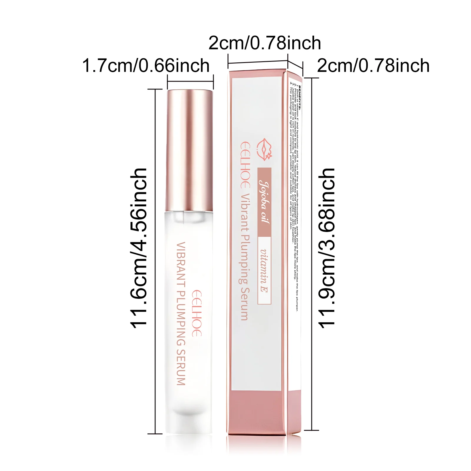 Hydrating Lip Plumping Gloss 4ml with Jojoba Oil & Hyaluronic Acid for Smooth, Full Lips 1 hydrating lip plumping gloss 4ml cih 6ymbfkjn desc 1