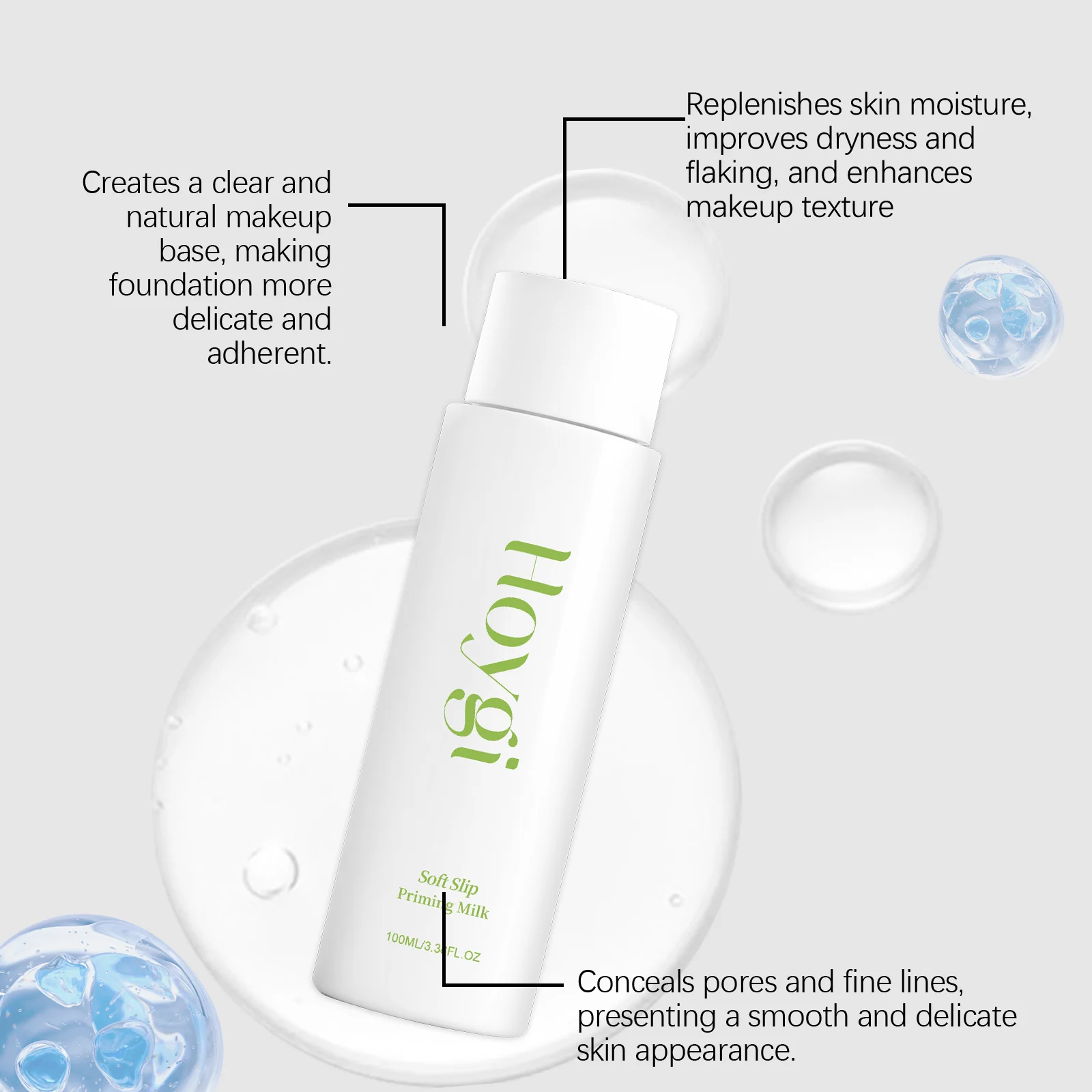 Hydrating Makeup Primer 100ml Moisturizing & Smoothing Face Base for Flawless Finish 8 hydrating makeup primer 100ml cih n6mz3zn2 desc 8