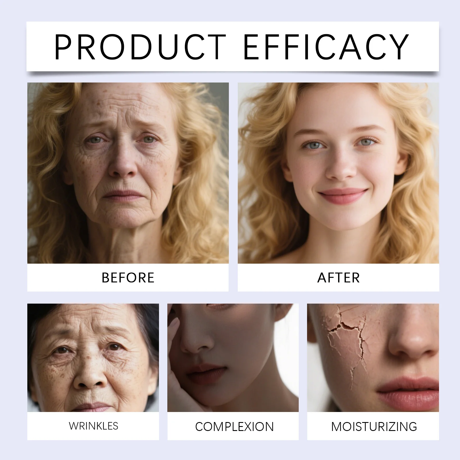 Hydrating Moisturizing Cream 50g with Hyaluronic Acid & Retinol for Wrinkle Reduction 9 hydrating moisturizing cream 50g cih ezrg5abd desc 9