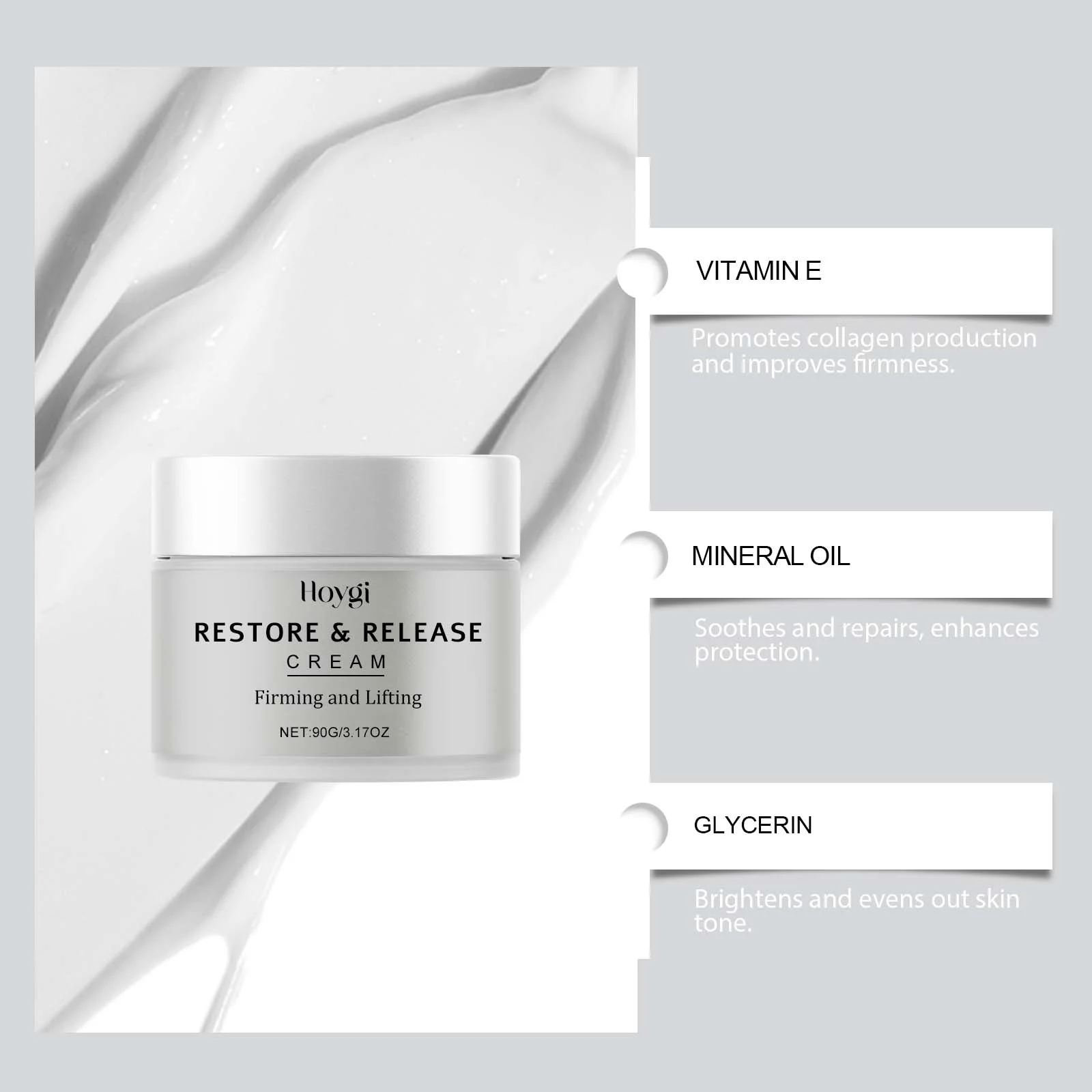 Hydrating Moisturizing Cream Firming Anti-Wrinkle Daily Face Cream 90g 5 hydrating moisturizing cream firming anti wrinkle daily face cream 90g cih 36f4hxkq desc 5
