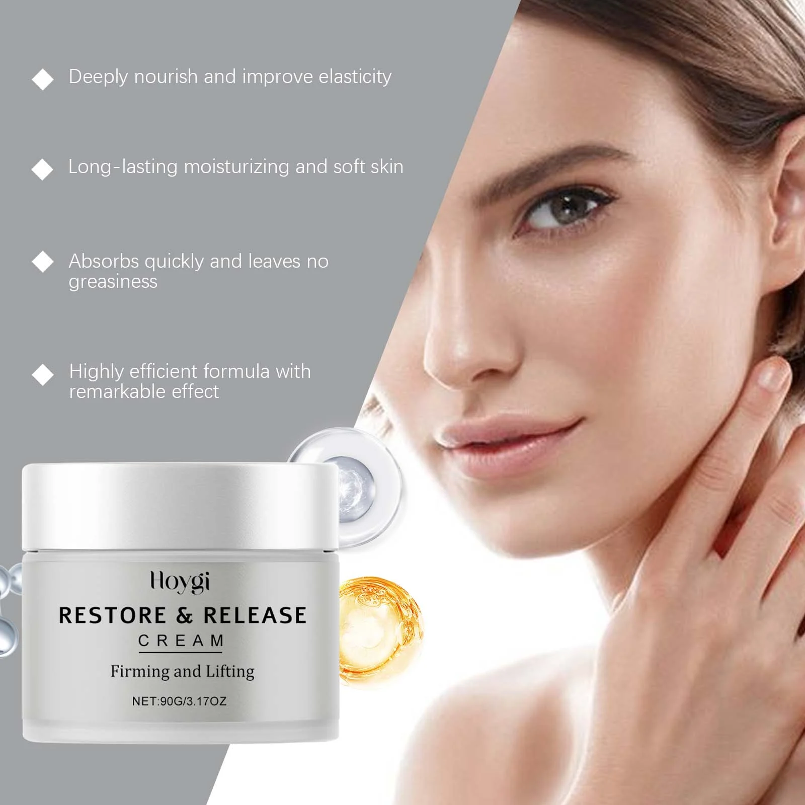 Hydrating Moisturizing Cream Firming Anti-Wrinkle Daily Face Cream 90g 8 hydrating moisturizing cream firming anti wrinkle daily face cream 90g cih 36f4hxkq desc 8