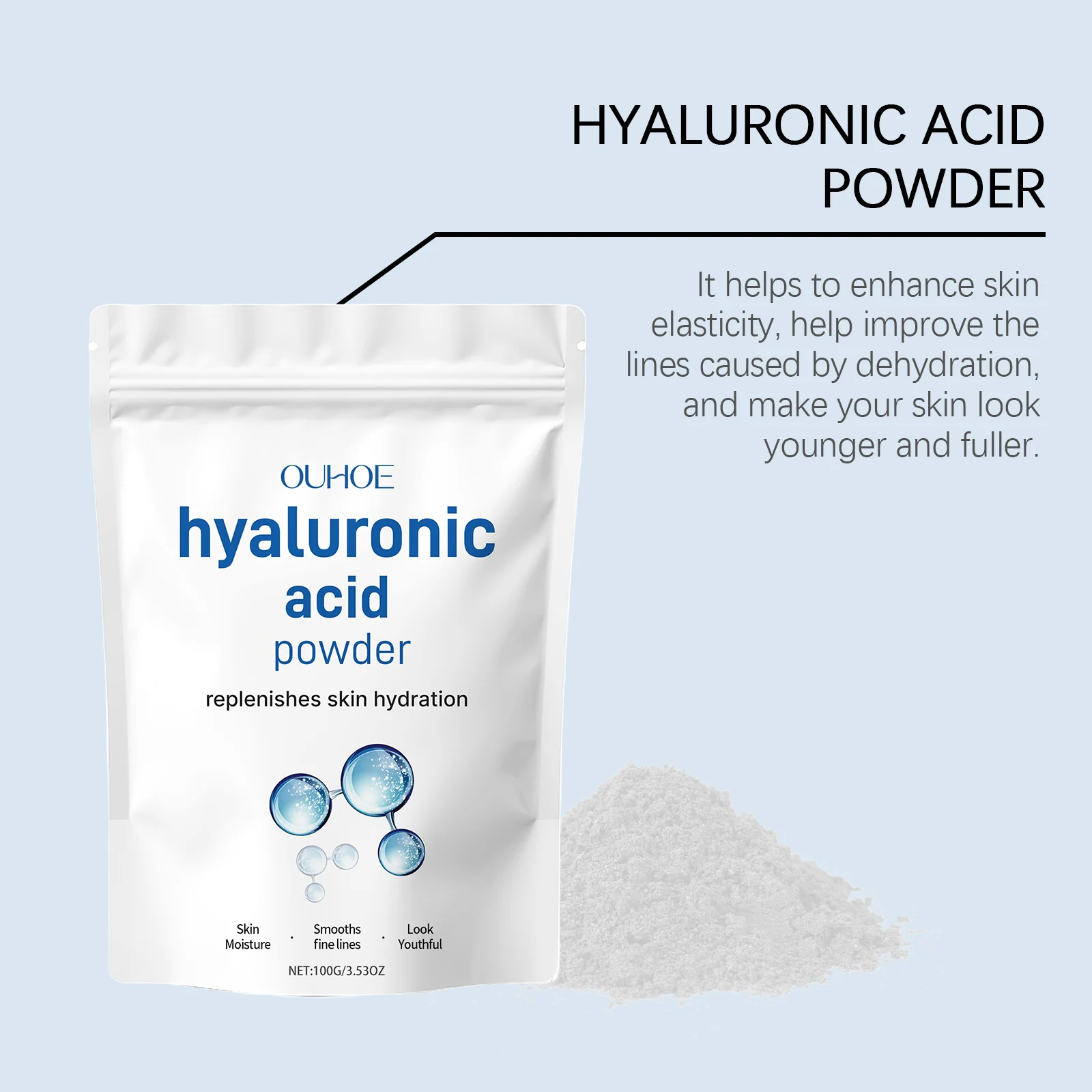 Hydrating Powder Face Mask 100g for Deep Moisture & Smoothing Skin 7 hydrating powder face mask 100g der amkkhzhu desc 7