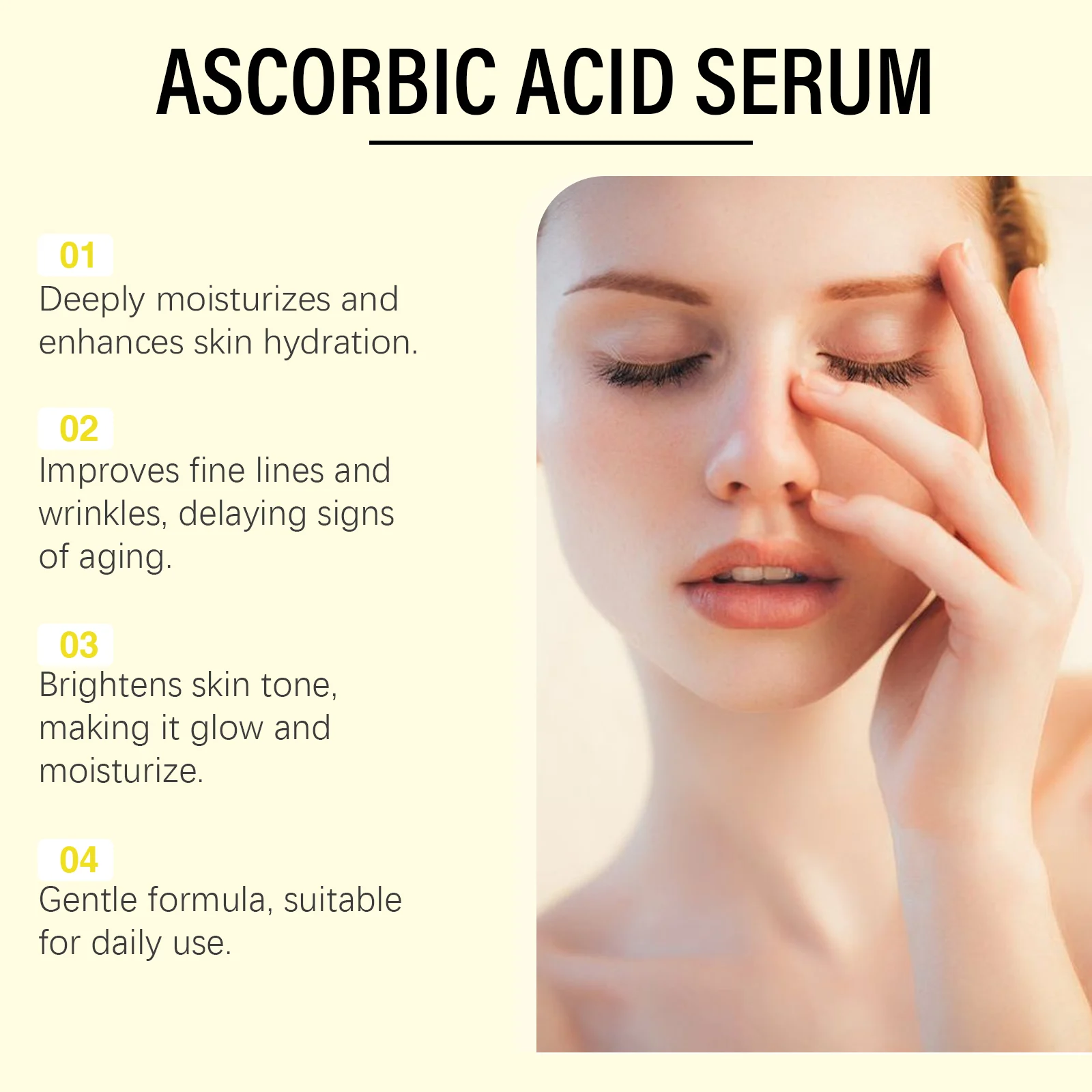 Hydrating Serum with Vitamin C & Peppermint 37ml for Deep Moisture & Brightening 5 hydrating serum vitamin c peppermint 37ml cih mgb3udn3 desc 5