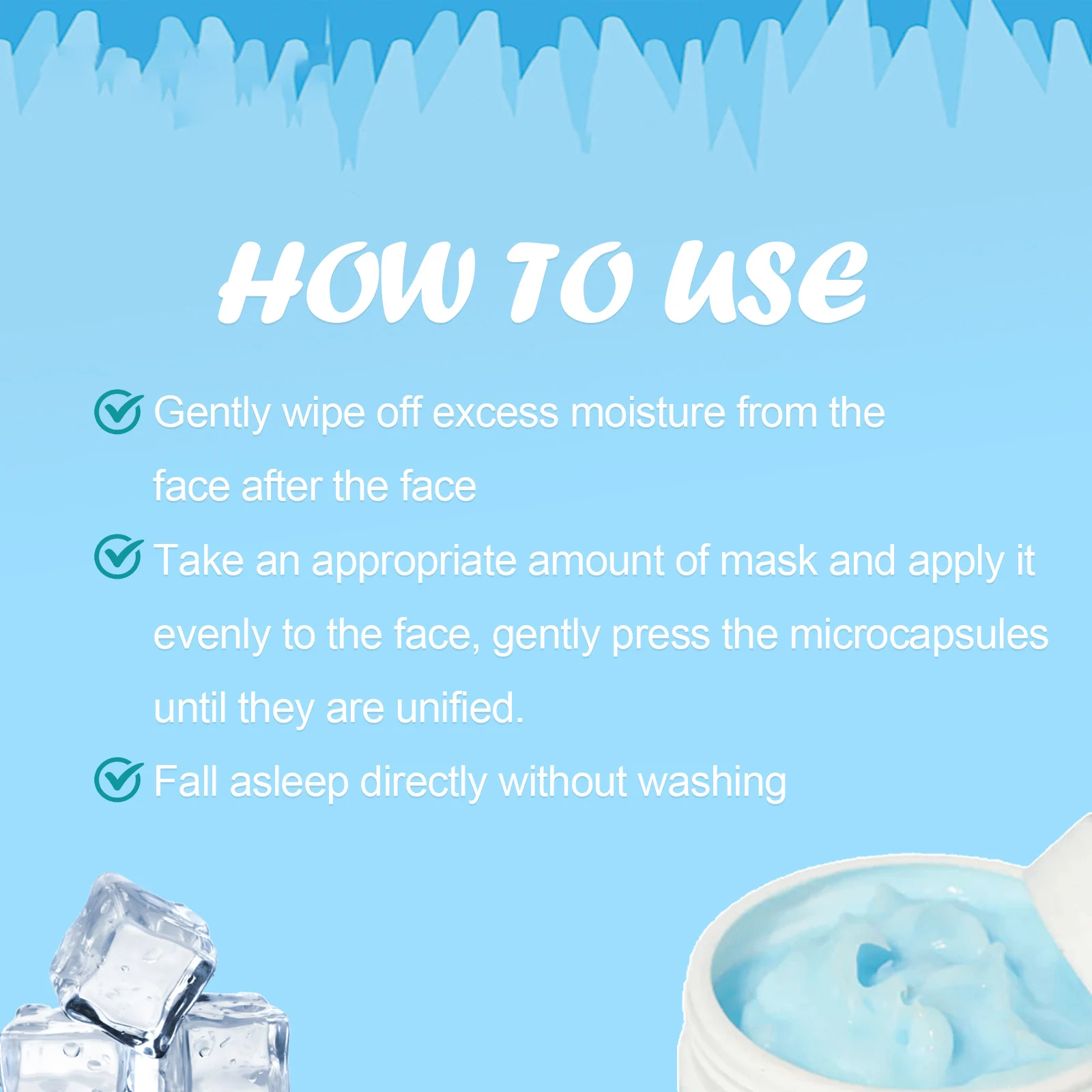 Hydrating Sleeping Mask 300g Deep Moisture Night Repair for Dry Dull Skin 3 hydrating sleeping mask 300g cih pg6z9vgt desc 3