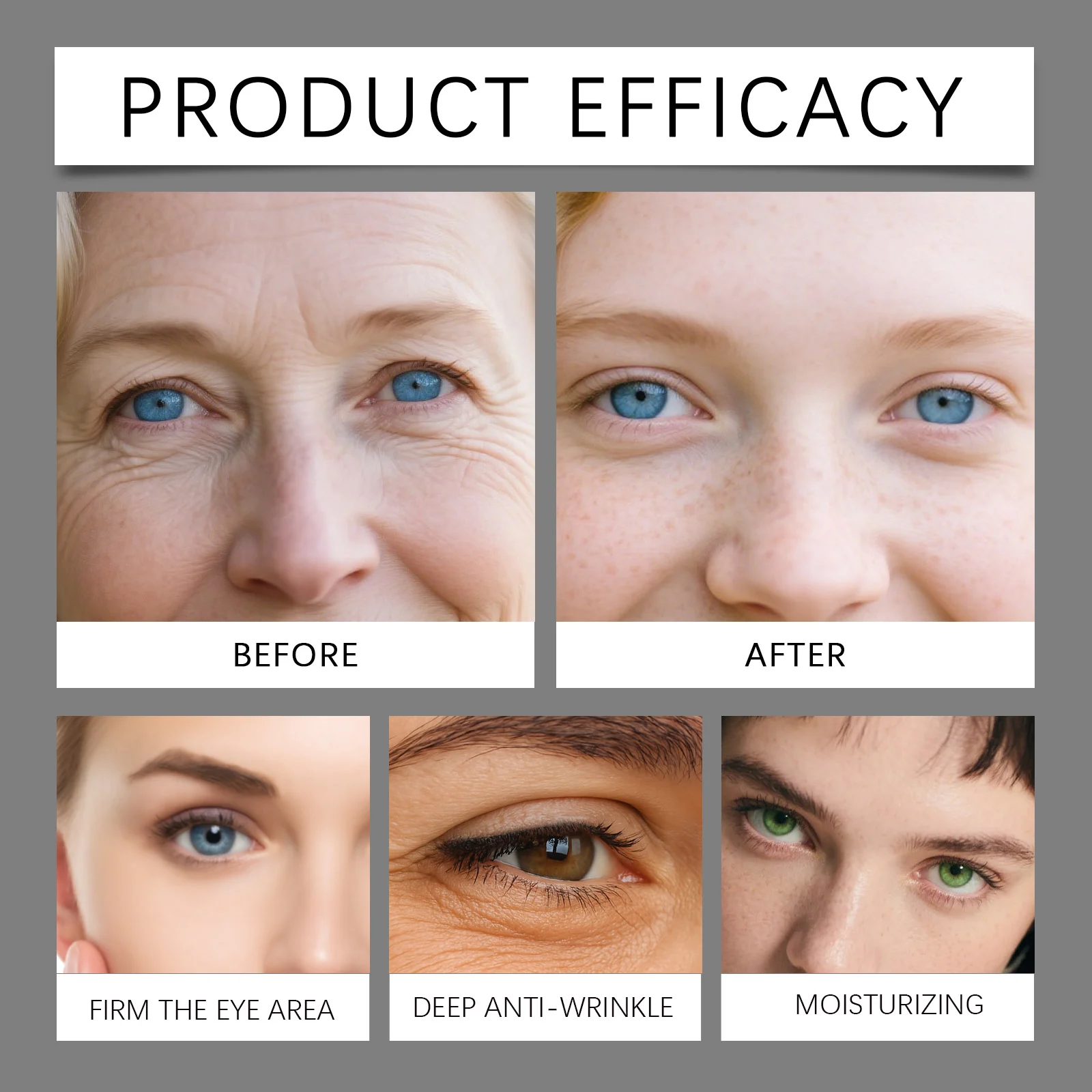 Hydro-Gel Eye Patch 60 Patches Moisturizing Brightening Under Eye Masks for Wrinkles & Dark Circles 12 hydro gel eye patch 60 patches moisturizing brightening under eye masks der hbthu9hu desc 12