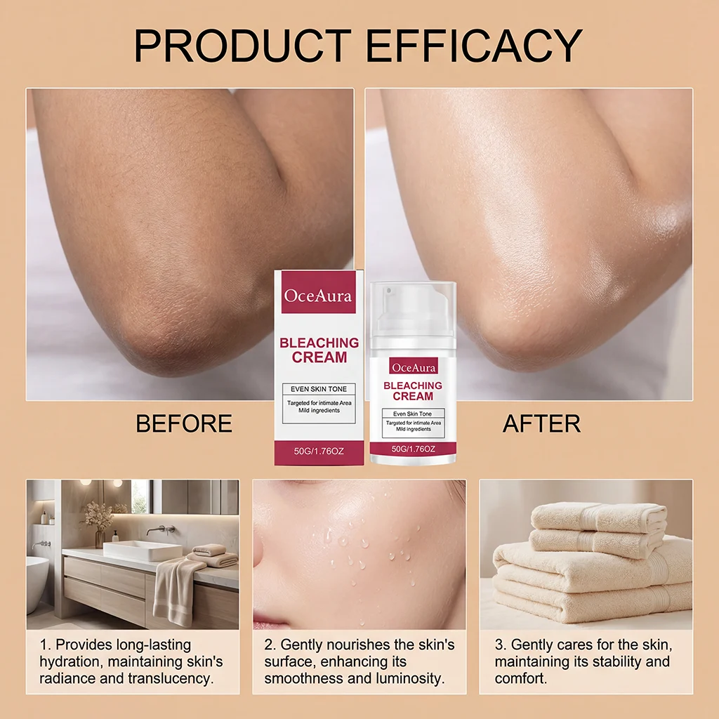Intimate Brightening Cream 50g Gentle Moisturizing Skin Care for Intimate Areas 9 intimate brightening cream 50g cih a3edszek desc 9