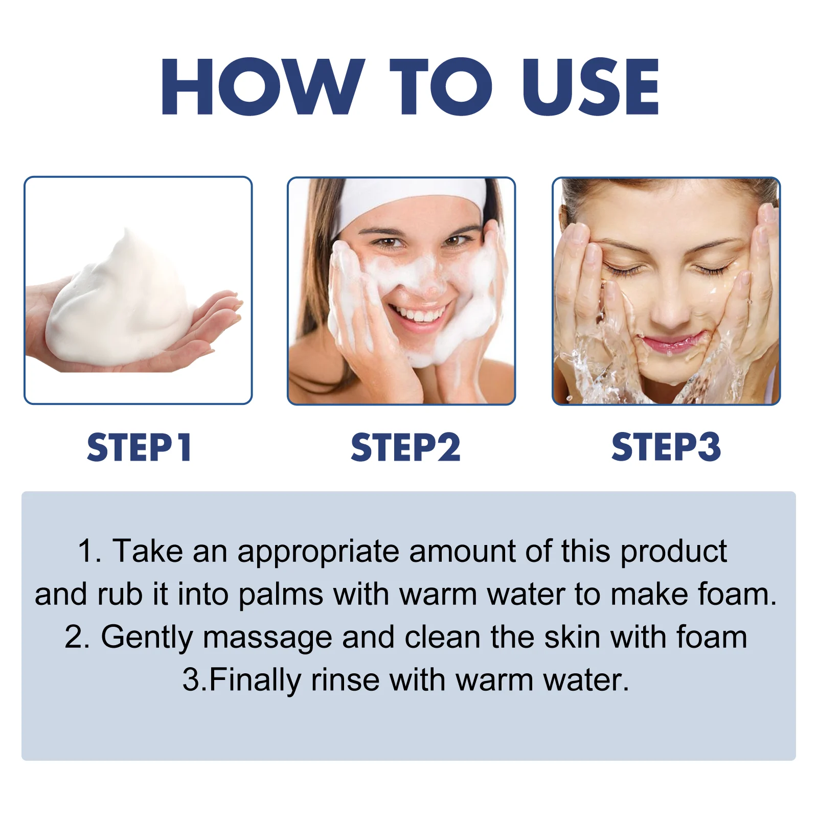 Jasmine Rice Facial Foaming Wash 100g Deep Cleanse Pores Moisturize Skin 4 jasmine rice facial foaming wash 100g cih 3d4m7av9 desc 4