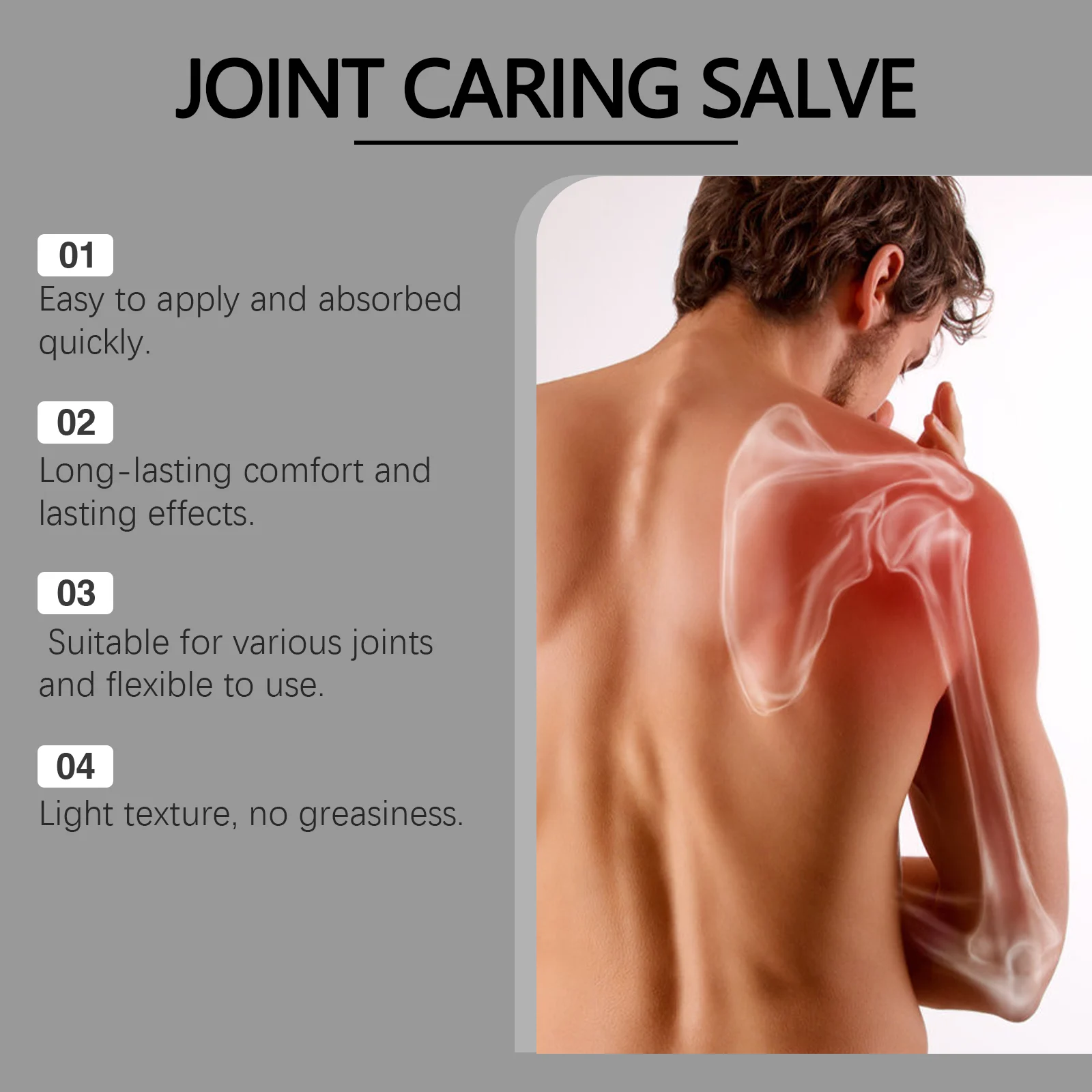 OUHOE Joint Caring Salve for Arthritis & Pain Relief, Herbal Massage Cream 5 joint pain relief salve cih w9tr6u6v desc 5